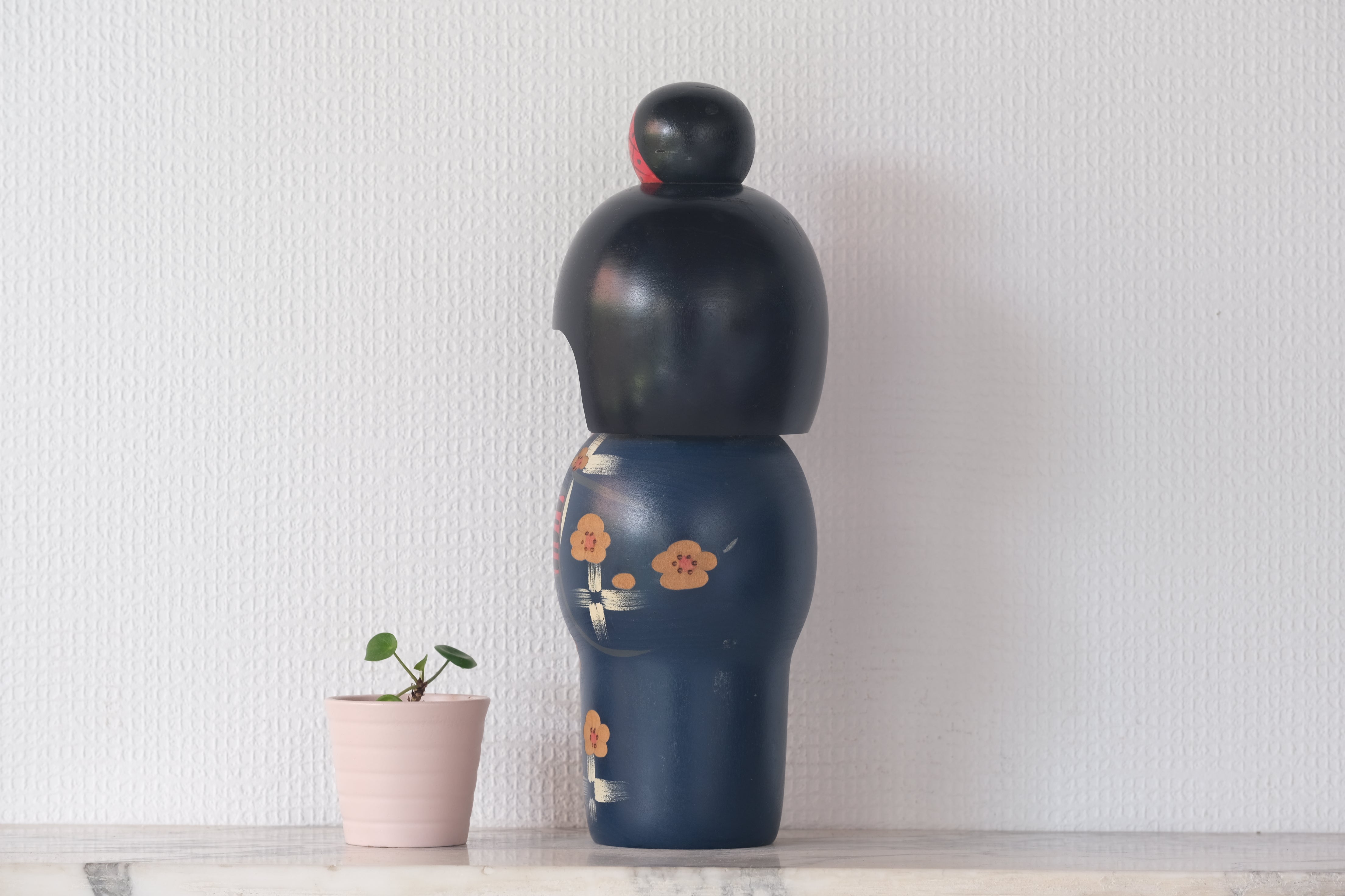 Large Vintage Gumma Kokeshi attributed to Miyashita Hajime 宮下 はじめ (1940-) | 30,5 cm