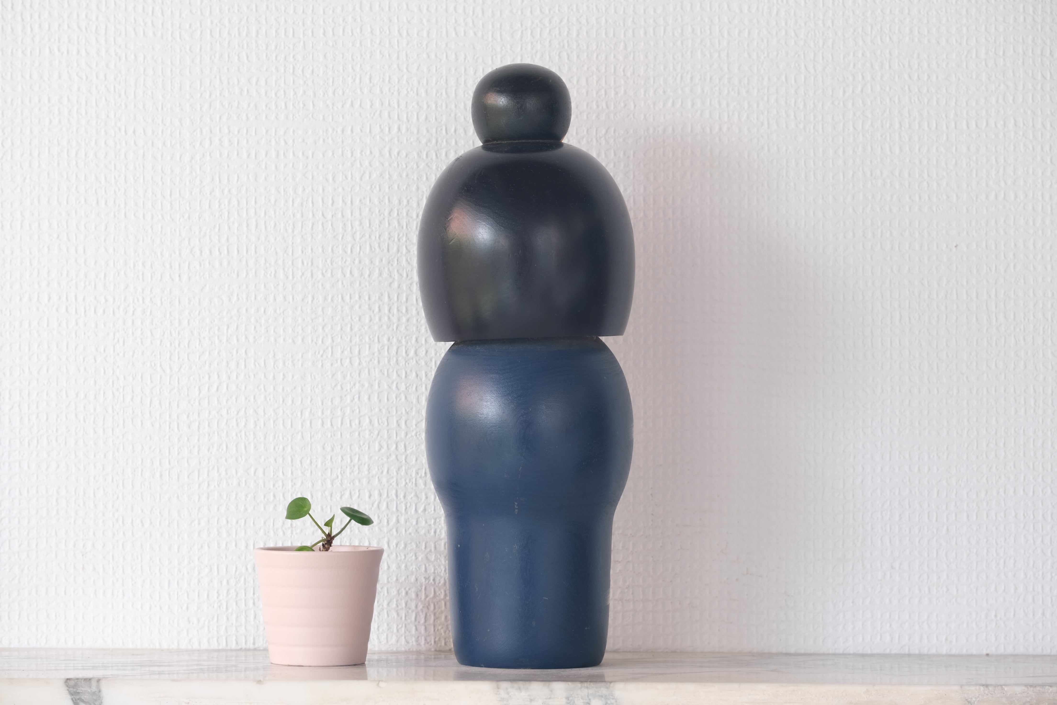 Large Vintage Gumma Kokeshi attributed to Miyashita Hajime 宮下 はじめ (1940-) | 30,5 cm