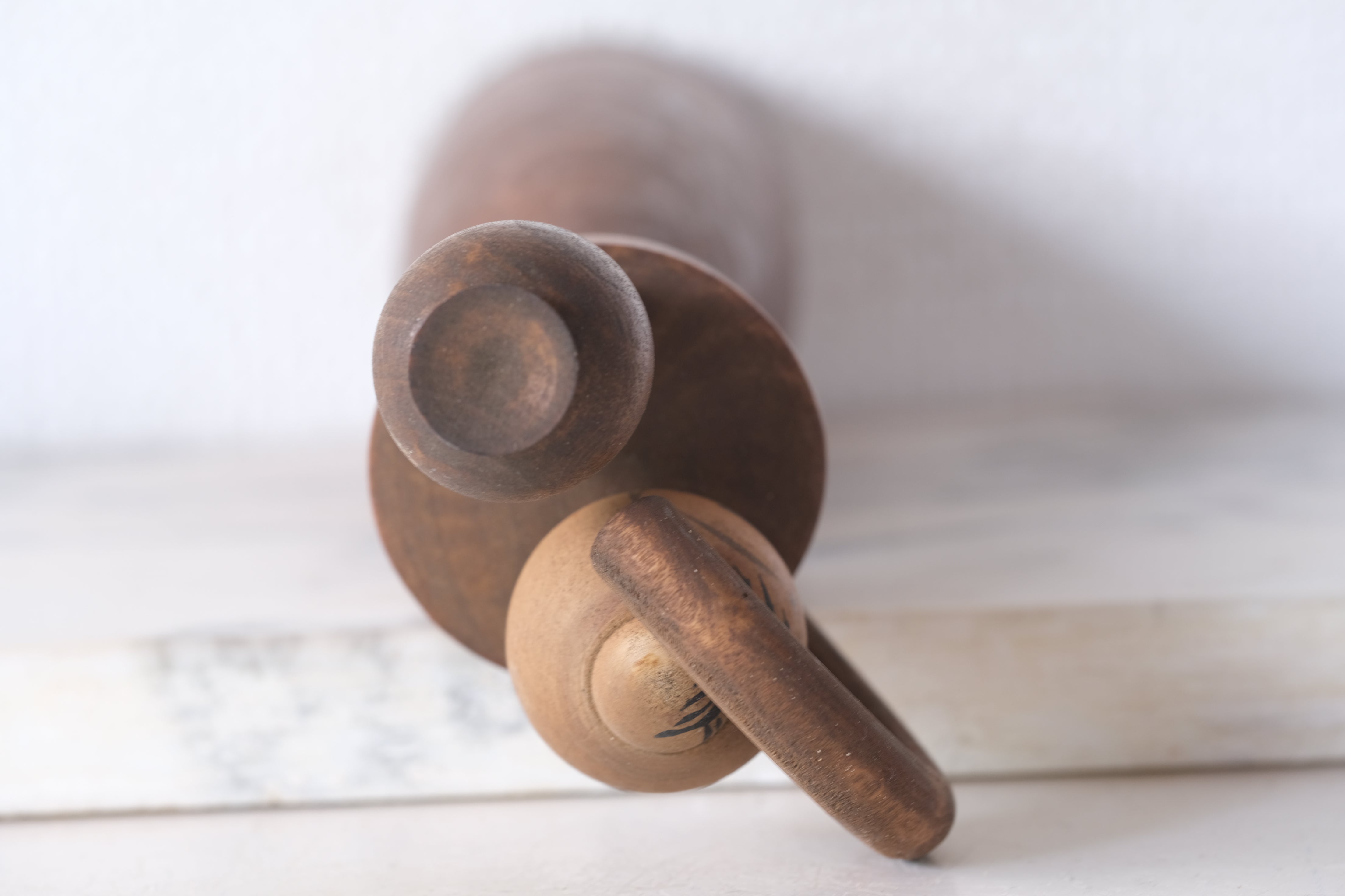 Vintage Sosaku Kokeshi with Jar| 28 cm