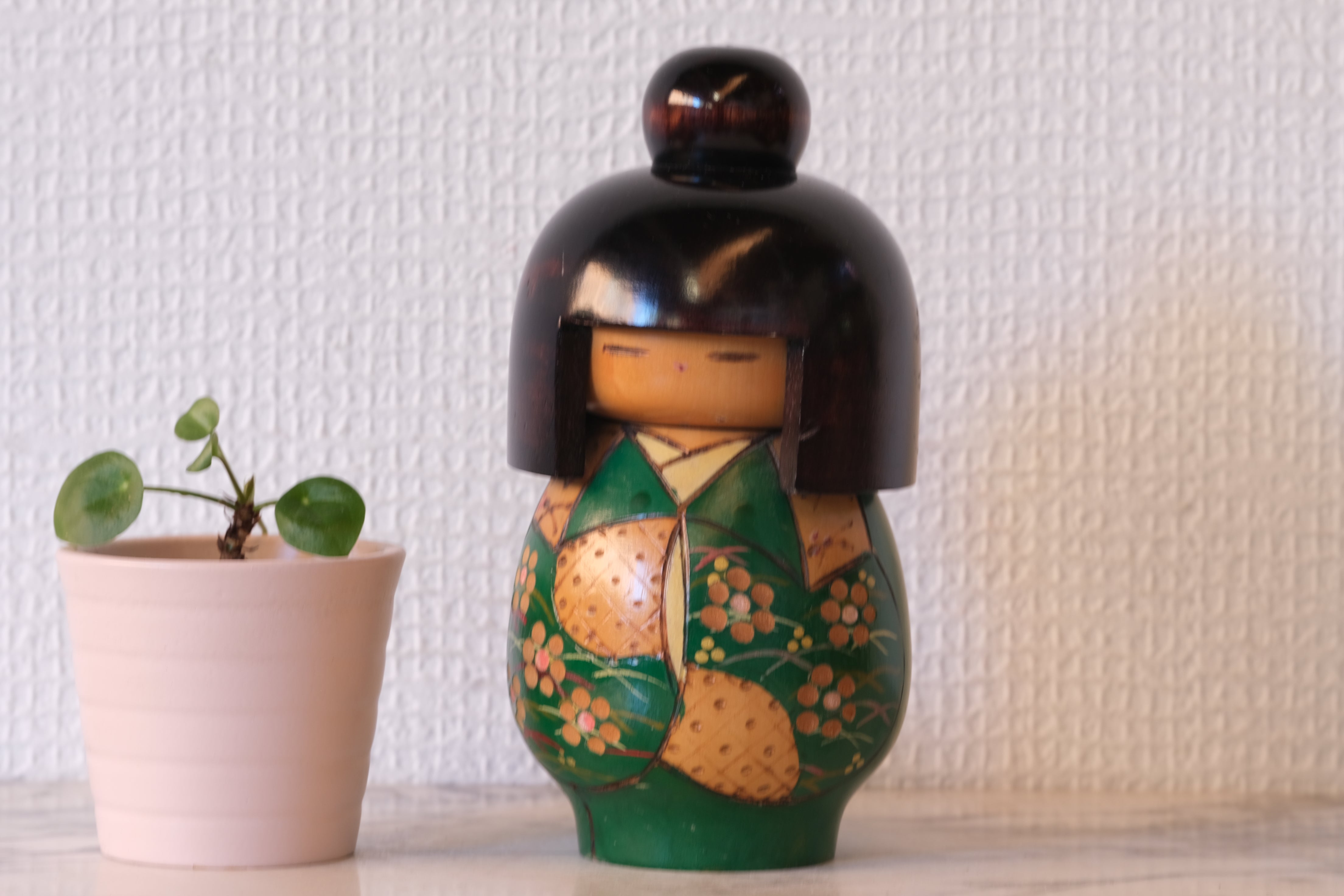 Rare Vintage Gumma Kokeshi By Kazuo Takamizawa 高見沢一夫 (1927-) | 15 cm