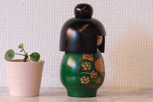 Rare Vintage Gumma Kokeshi By Kazuo Takamizawa 高見沢一夫 (1927-) | 15 cm