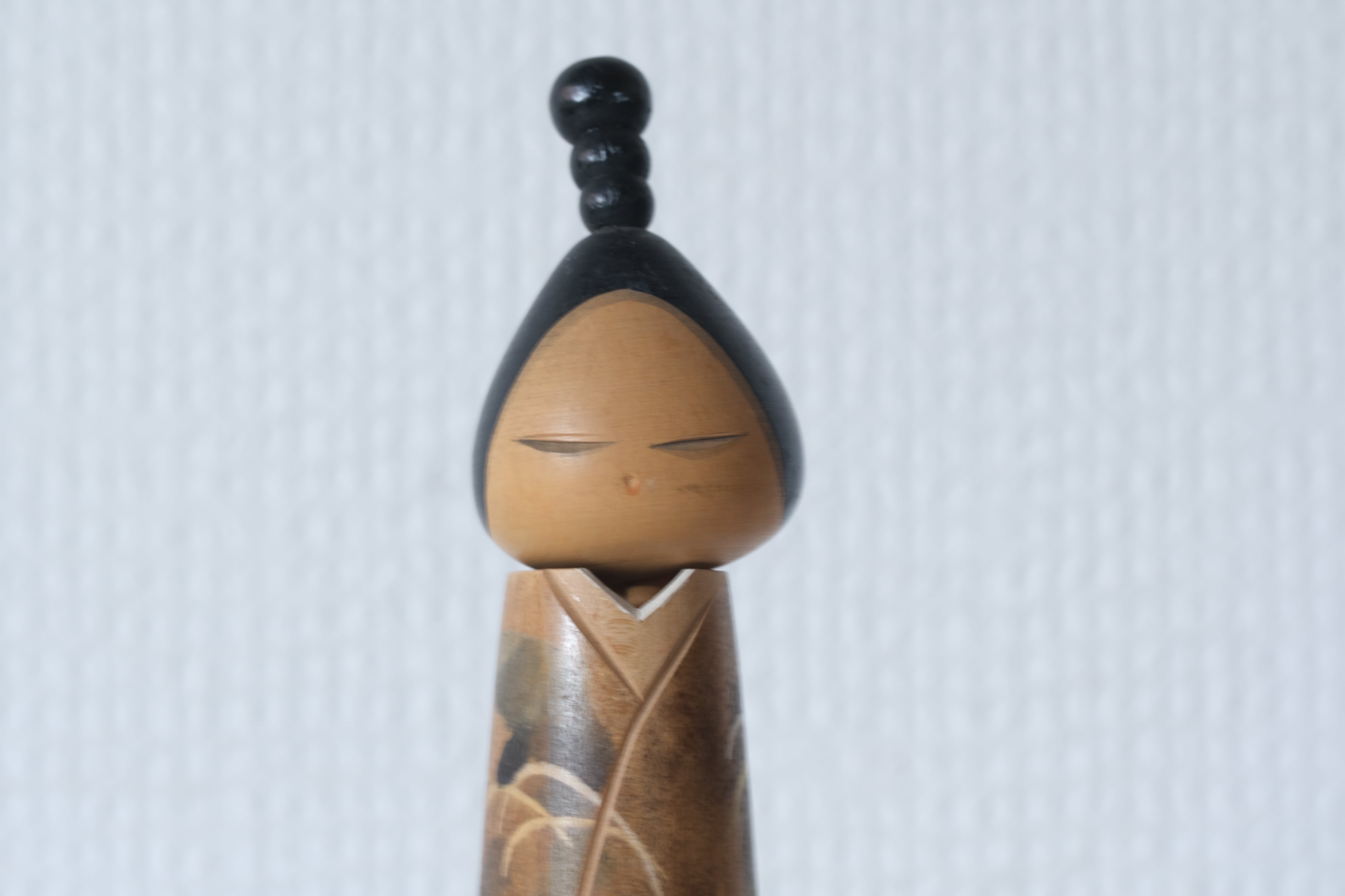 Rare Vintage Creative Kokeshi by Katase Kahei 片瀬快平 (1922-2015) | 19,5 cm