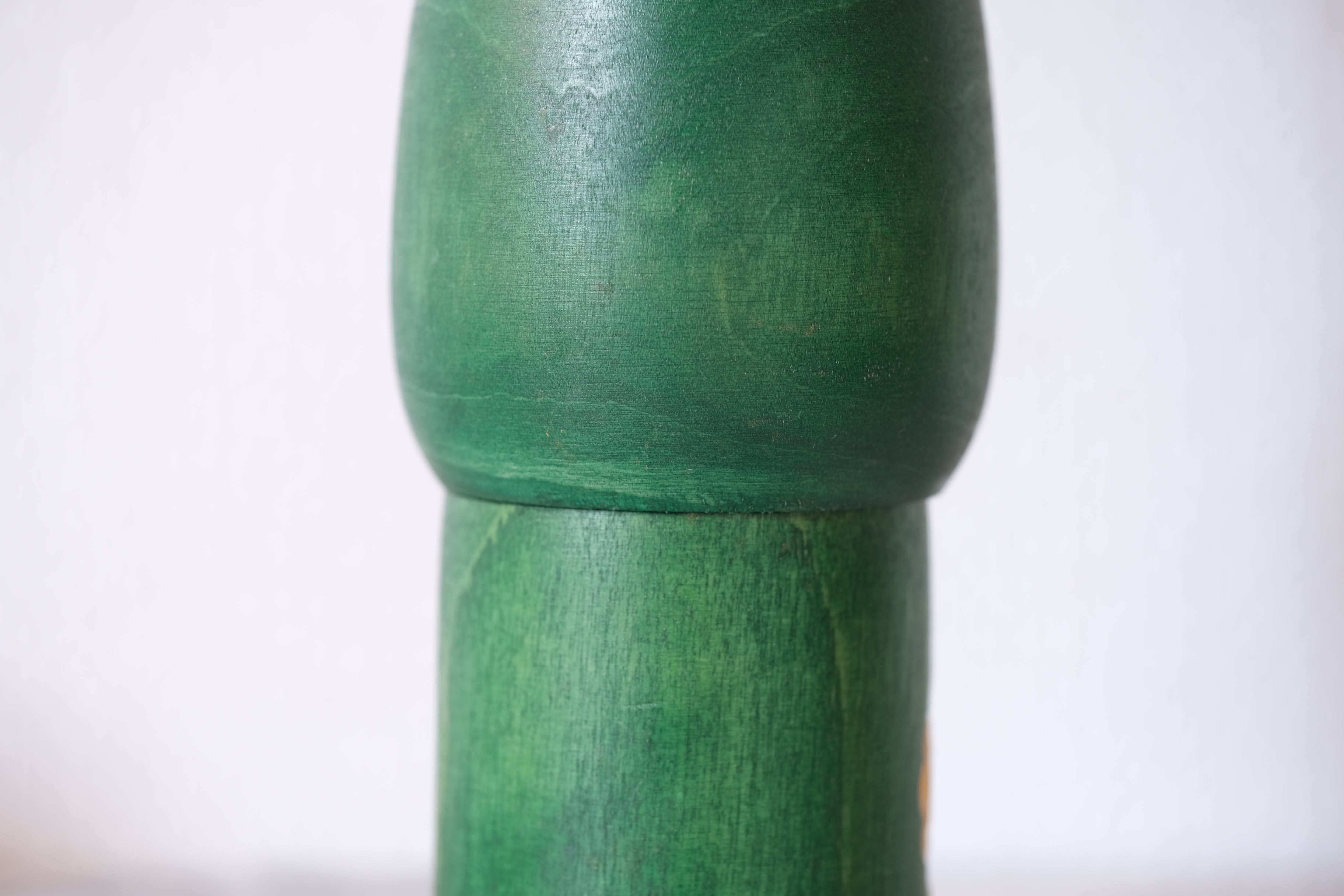 Vintage Gumma Kokeshi By Kazuo Takamizawa 高見沢一夫 (1927-) | Titled: 優雅 - Elegance | Dated: 1985 | 23 cm