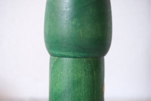 Vintage Gumma Kokeshi By Kazuo Takamizawa 高見沢一夫 (1927-) | Titled: 優雅 - Elegance | Dated: 1985 | 23 cm