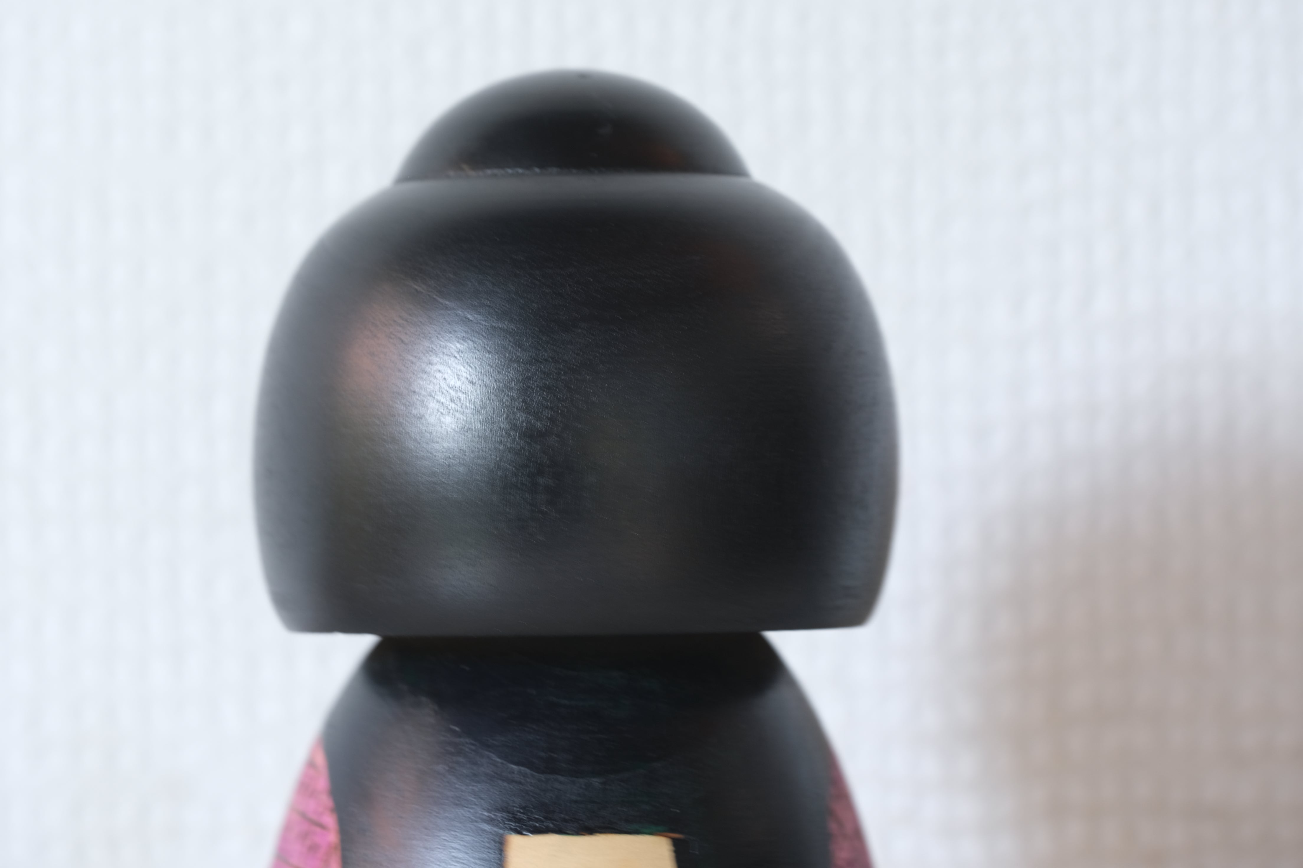 Rare Vintage Gumma Kokeshi By Yuji Kawase 川瀬祐志作 (1938-) | Titled: 弥生 - Yayoi | With Original Box | 16,5 cm