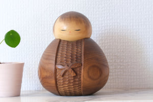 Rare Vintage Creative Kokeshi By Watanabe Masao (1917-2007) | 14 cm