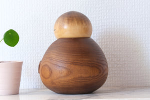 Rare Vintage Creative Kokeshi By Watanabe Masao (1917-2007) | 14 cm