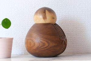 Rare Vintage Creative Kokeshi By Watanabe Masao (1917-2007) | 14 cm