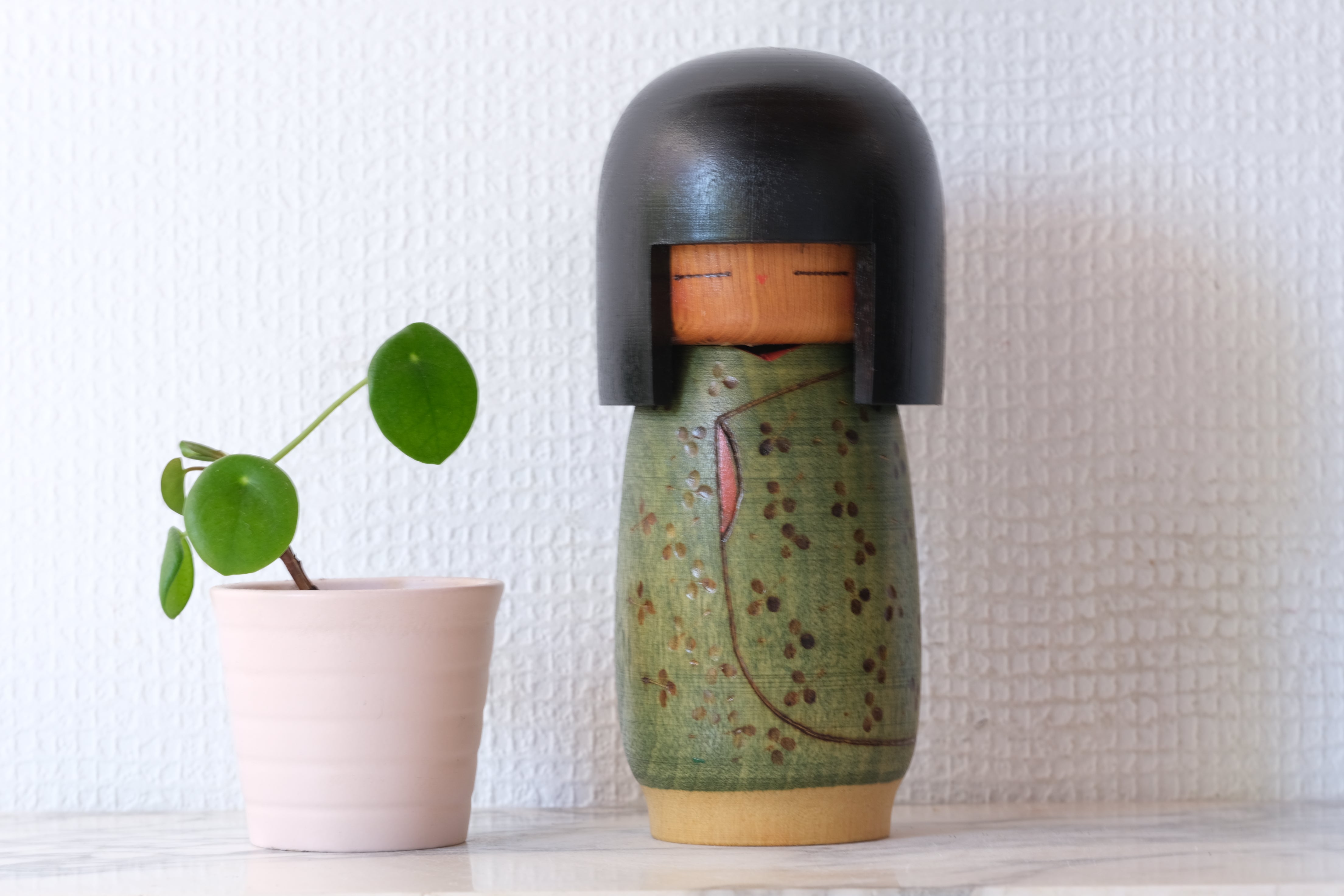 Rare Vintage Gumma Kokeshi By Kazuo Takamizawa 高見沢一夫 (1927-) | 17,5 cm