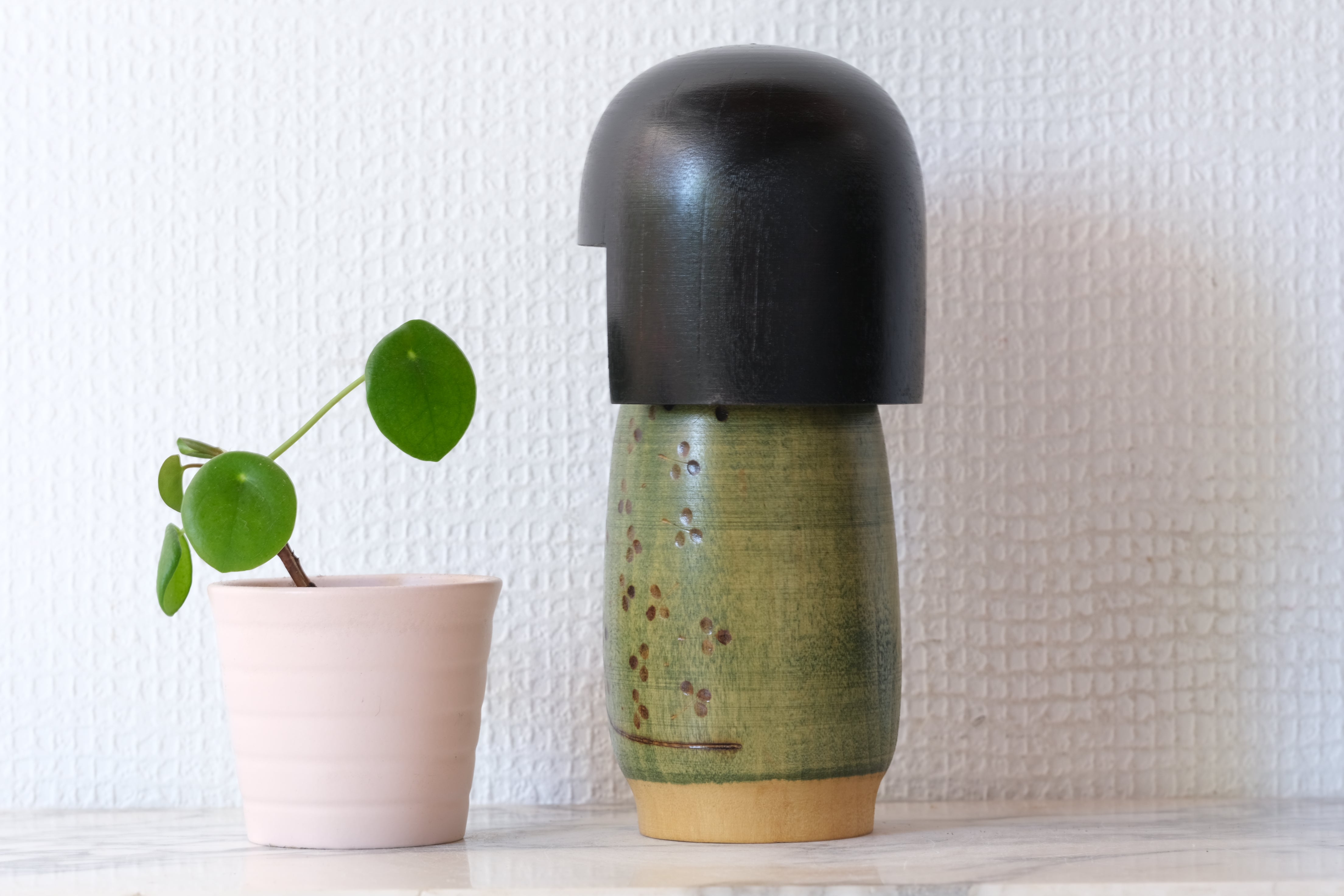 Rare Vintage Gumma Kokeshi By Kazuo Takamizawa 高見沢一夫 (1927-) | 17,5 cm