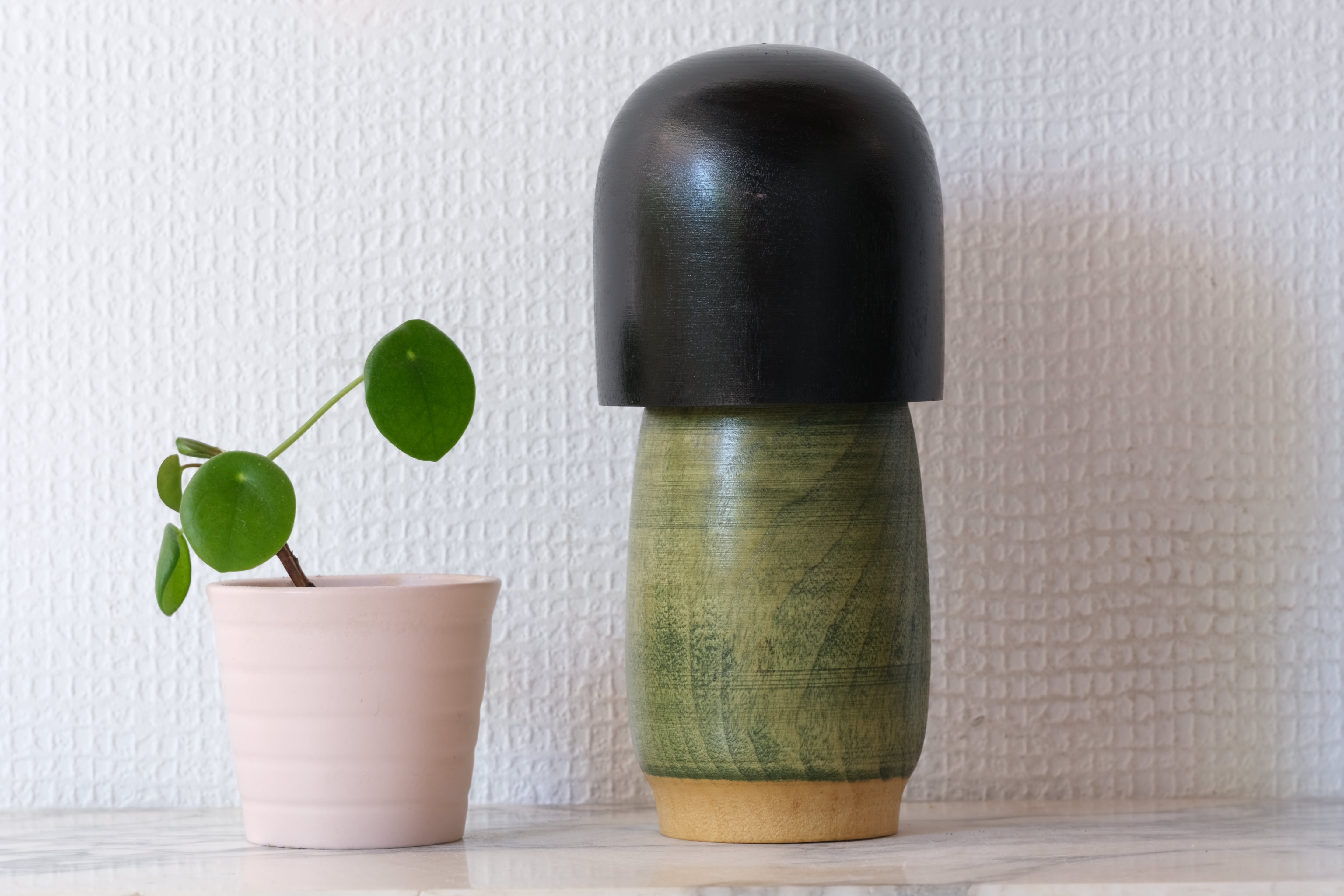 Rare Vintage Gumma Kokeshi By Kazuo Takamizawa 高見沢一夫 (1927-) | 17,5 cm