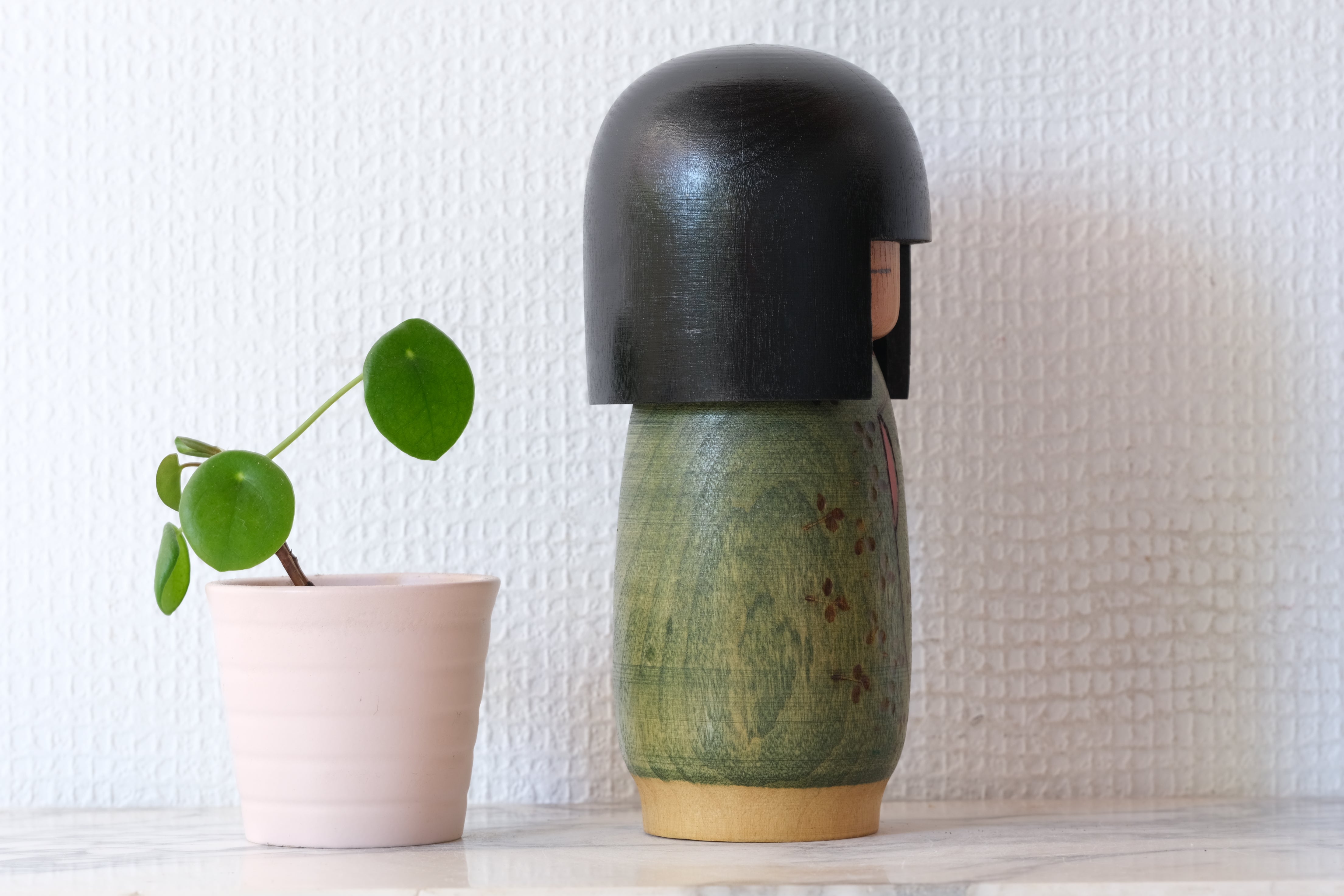 Rare Vintage Gumma Kokeshi By Kazuo Takamizawa 高見沢一夫 (1927-) | 17,5 cm