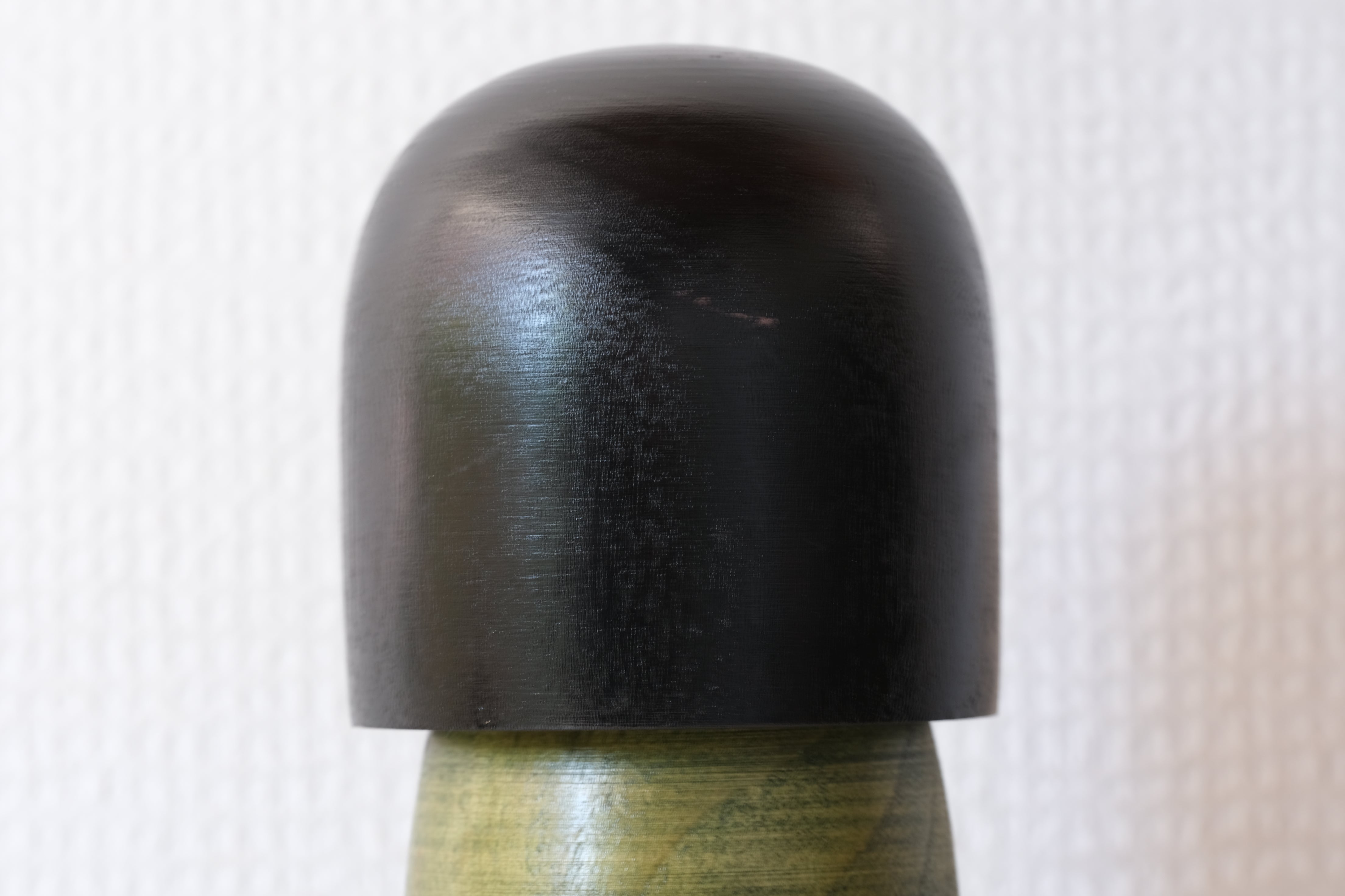 Rare Vintage Gumma Kokeshi By Kazuo Takamizawa 高見沢一夫 (1927-) | 17,5 cm