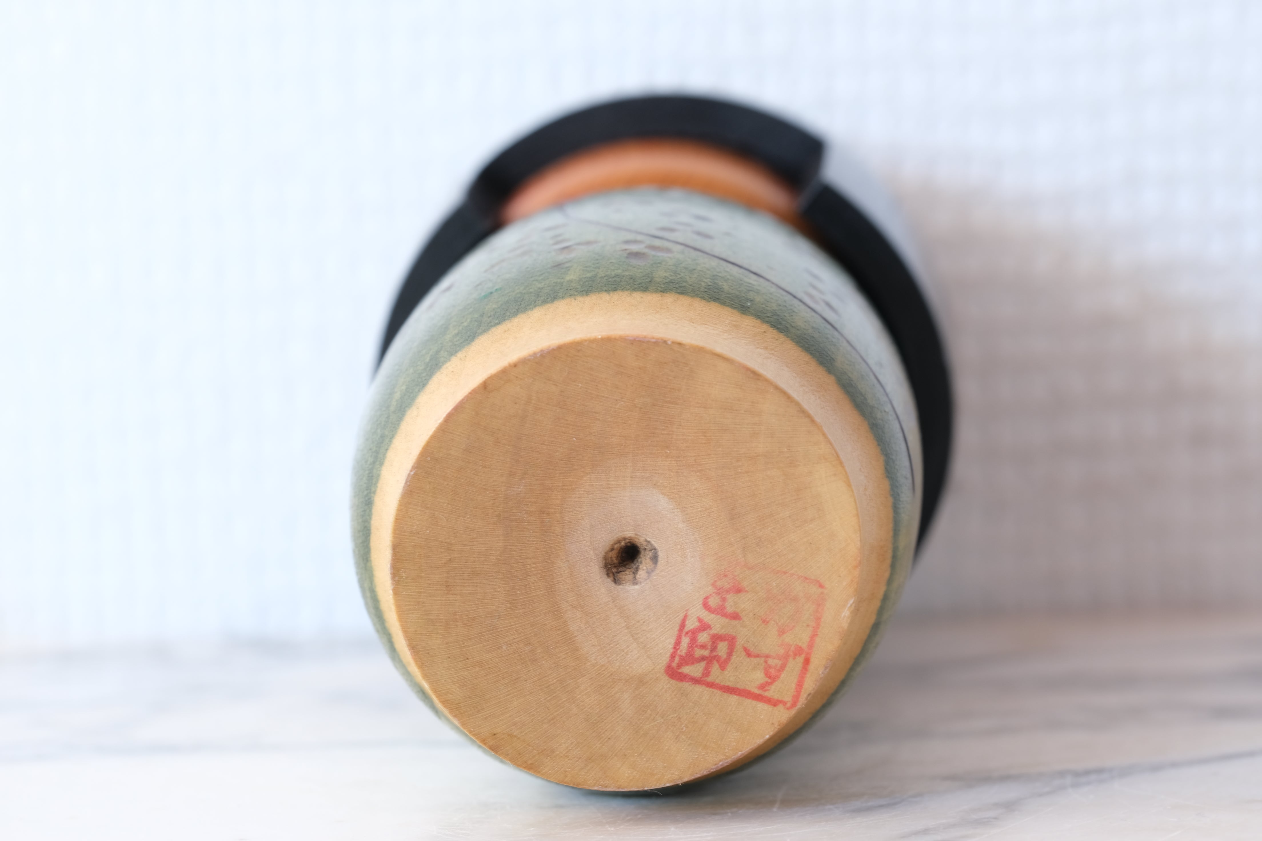 Rare Vintage Gumma Kokeshi By Kazuo Takamizawa 高見沢一夫 (1927-) | 17,5 cm