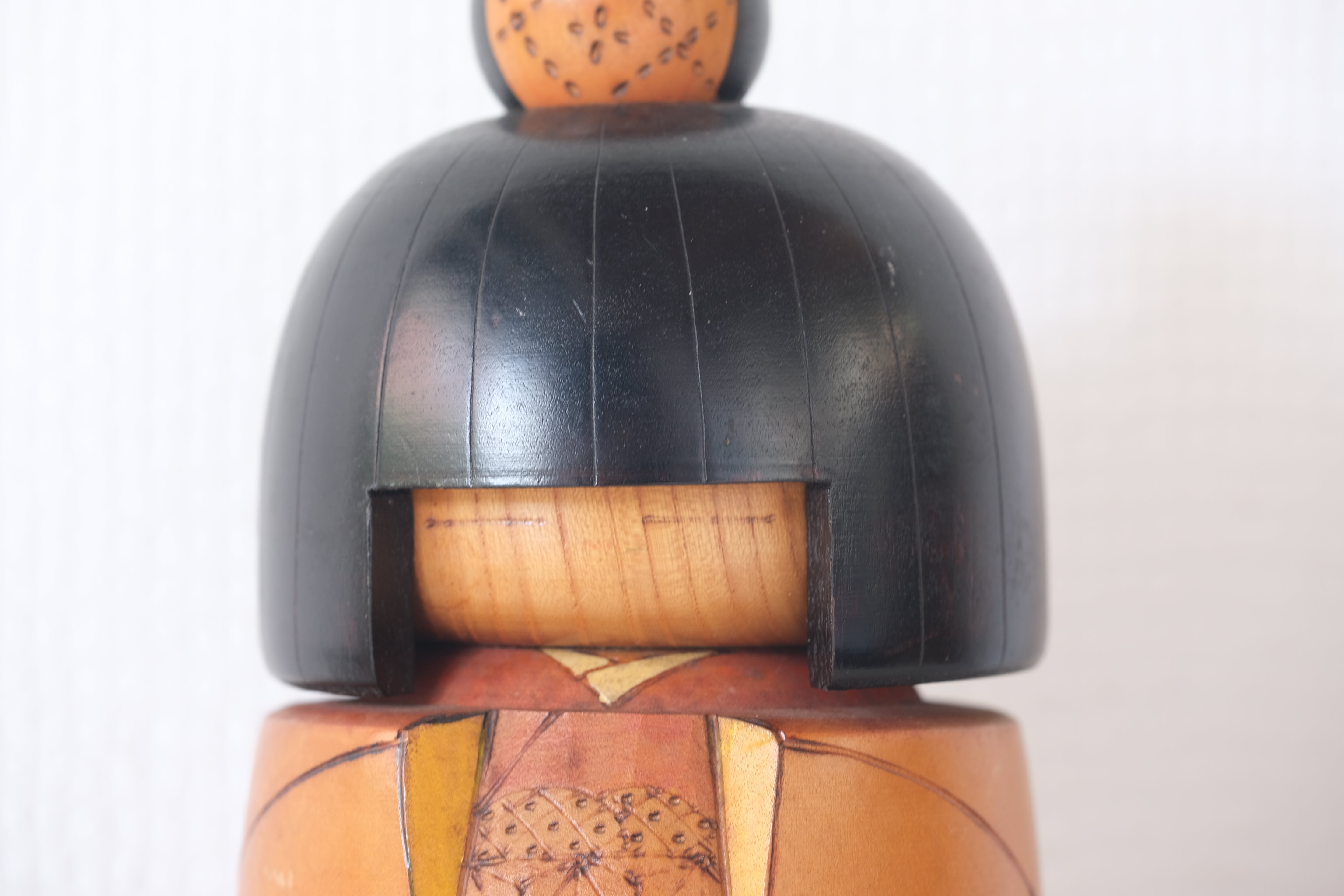 Rare Vintage Gumma Kokeshi By Kazuo Takamizawa 高見沢一夫 (1927-) | 20 cm