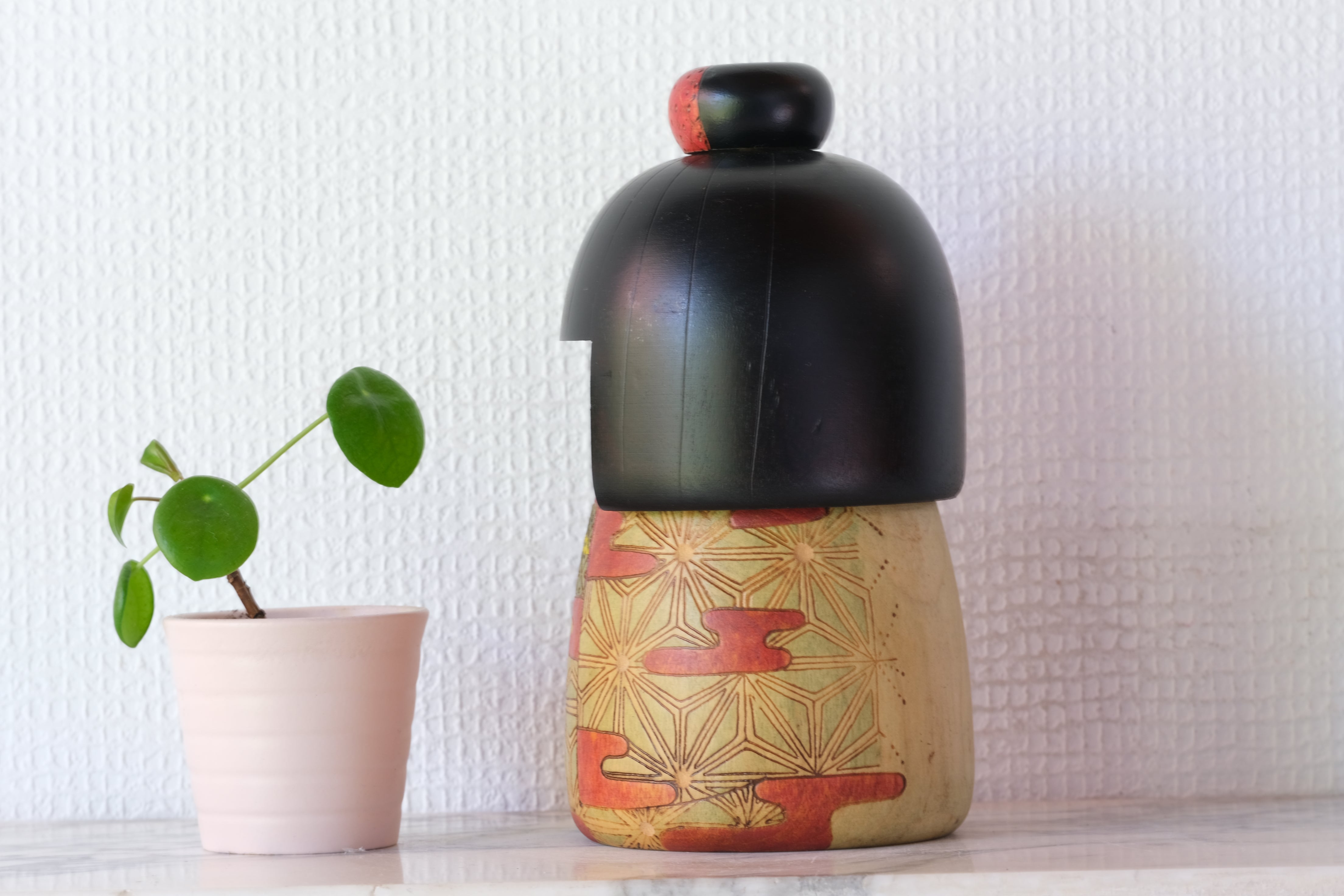 Rare Vintage Gumma Kokeshi By Kazuo Takamizawa 高見沢一夫 (1927-) | 19 cm
