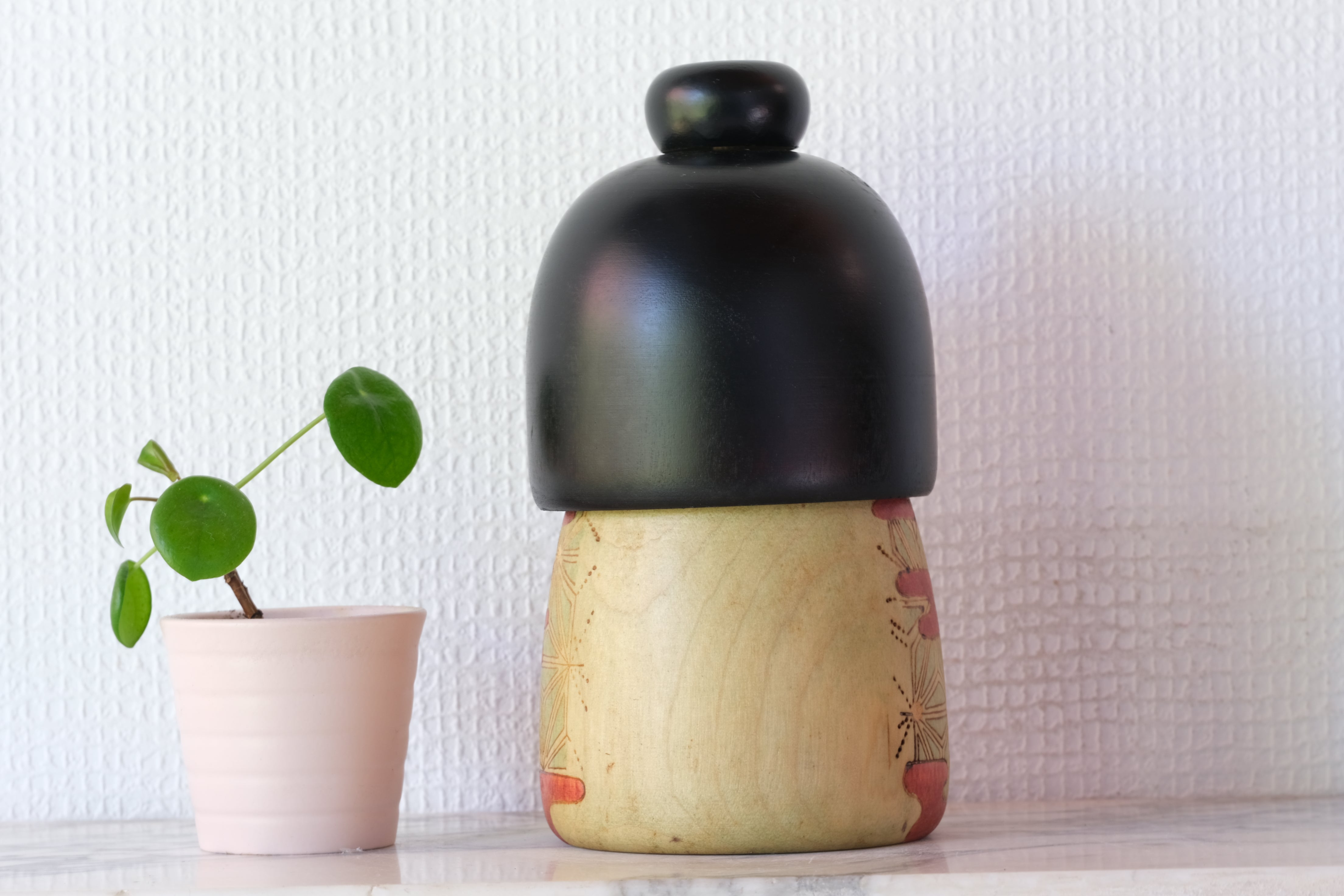 Rare Vintage Gumma Kokeshi By Kazuo Takamizawa 高見沢一夫 (1927-) | 19 cm