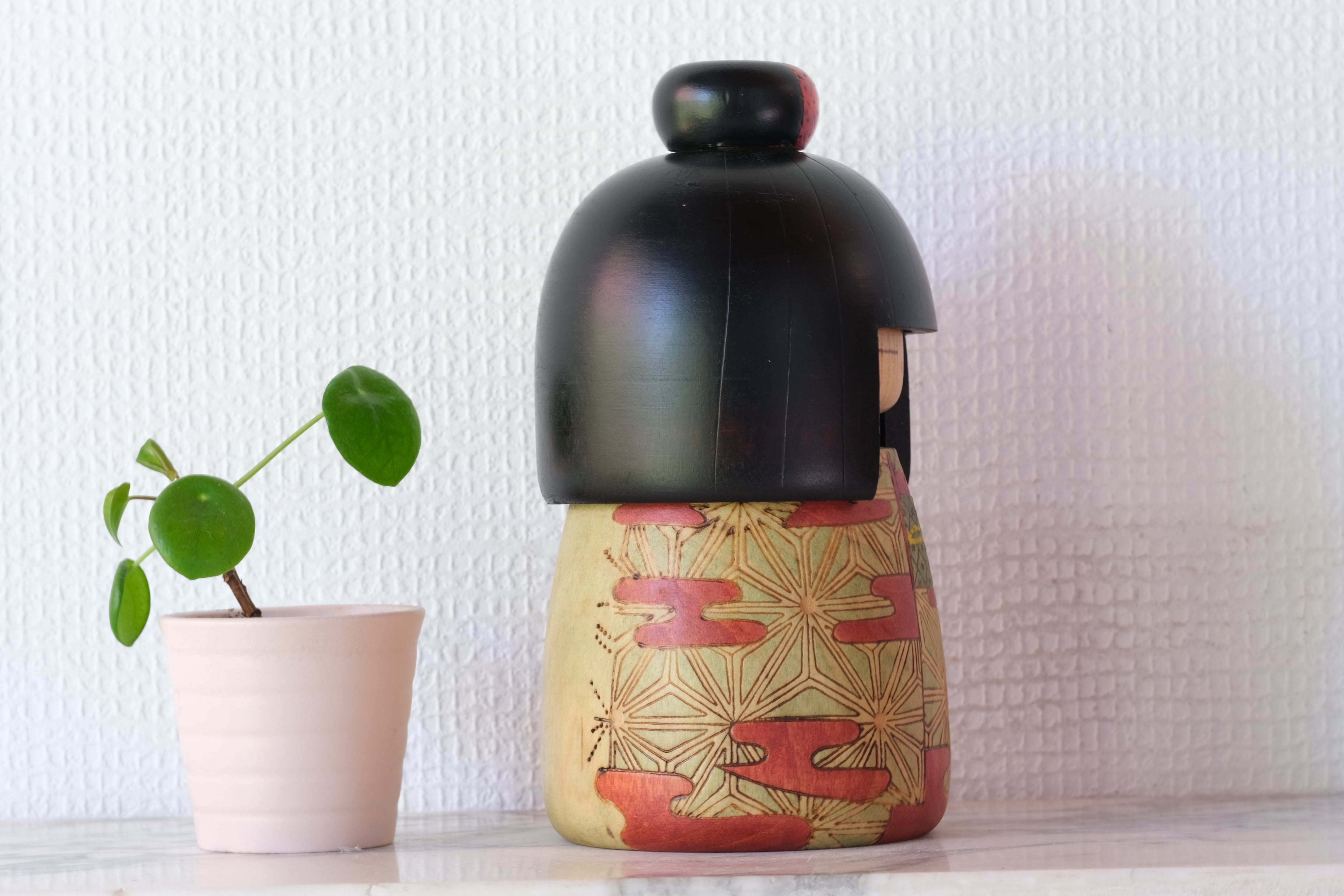 Rare Vintage Gumma Kokeshi By Kazuo Takamizawa 高見沢一夫 (1927-) | 19 cm