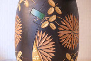 Large Rare Vintage Gumma Kokeshi By Kazuo Takamizawa 高見沢一夫 (1927-) | Title: 深山 | 27 cm
