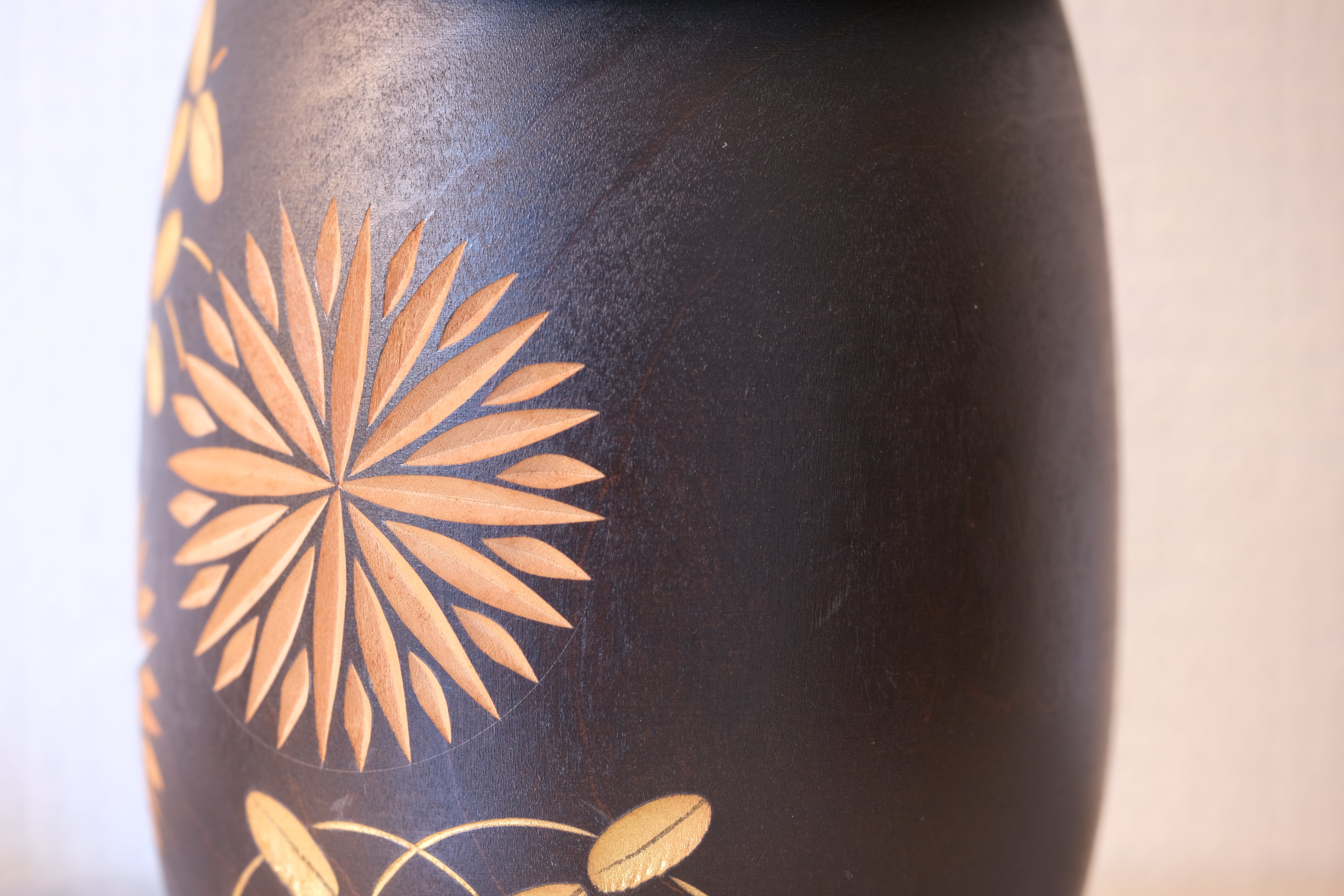 Large Rare Vintage Gumma Kokeshi By Kazuo Takamizawa 高見沢一夫 (1927-) | Title: 深山 | 27 cm