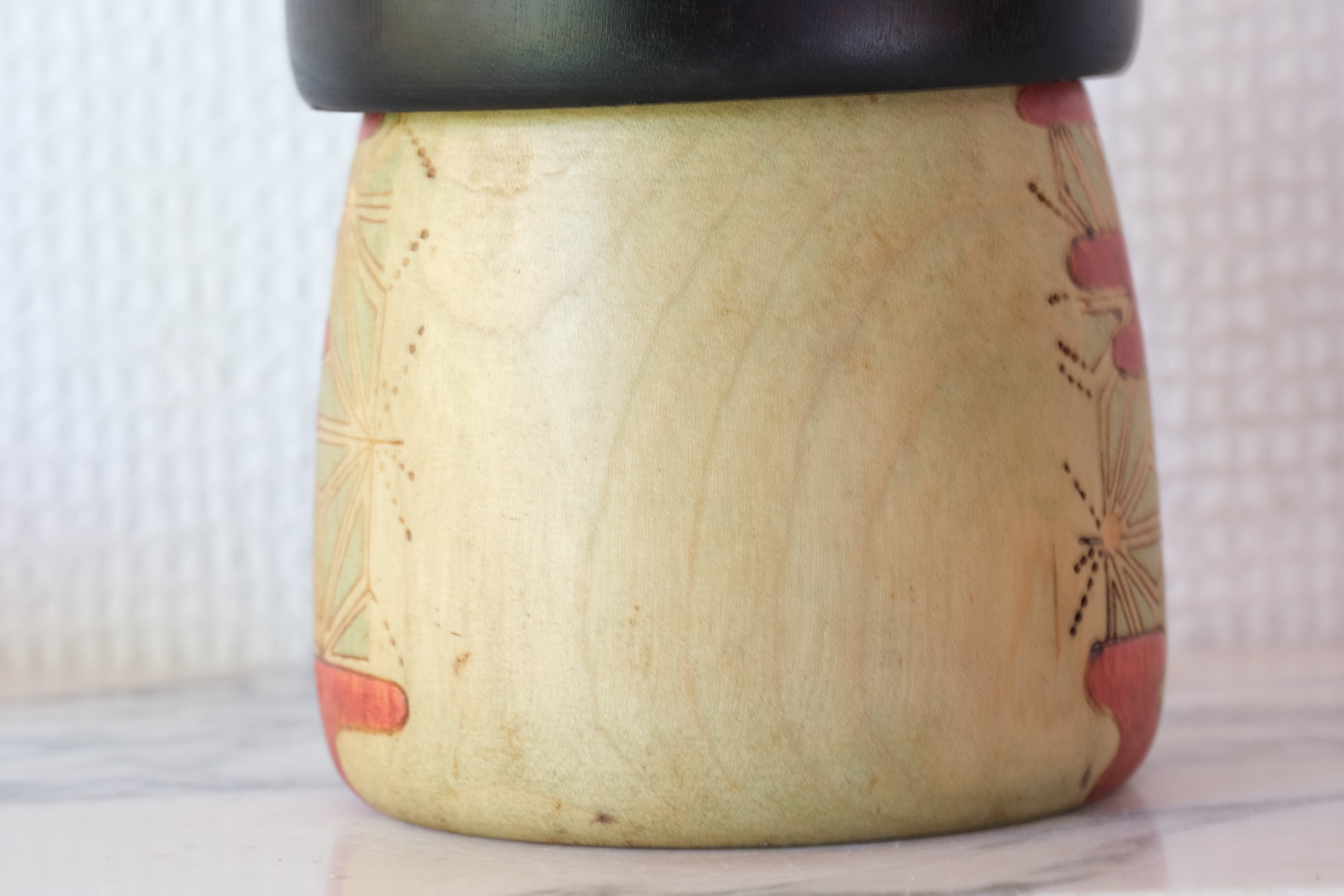 Rare Vintage Gumma Kokeshi By Kazuo Takamizawa 高見沢一夫 (1927-) | 19 cm