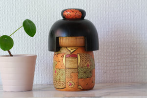 Vintage Gumma Kokeshi by Kazuo Takamizawa (1927-) | 13,5 cm