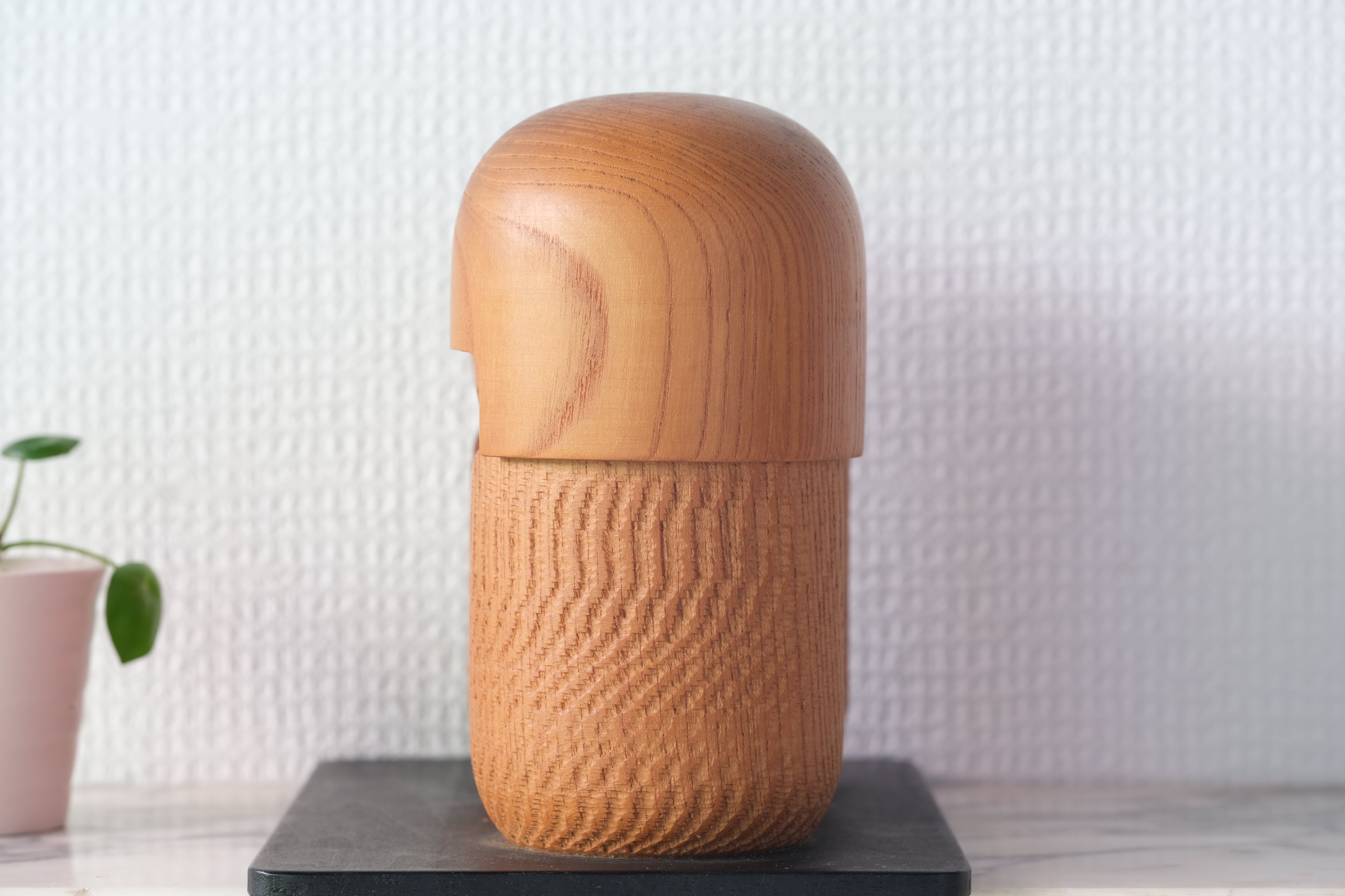 Exclusive Pair of Vintage Creative Kokeshi By The famous Shozan Shido (1932-1995) | 16 cm