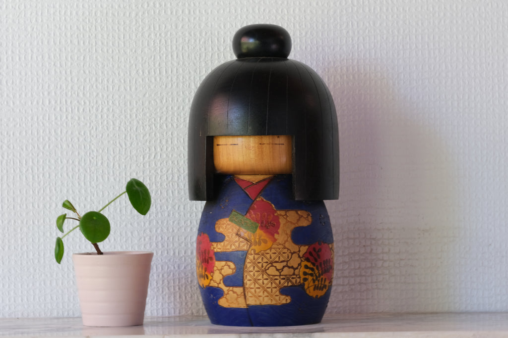 Vintage Gumma Kokeshi By Kazuo Takamizawa (1927-) | 24,5 cm