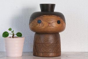 Exclusive Vintage Creative Kokeshi By Sanpei Yamanaka 山中三平 (1926-2012) | 16 cm