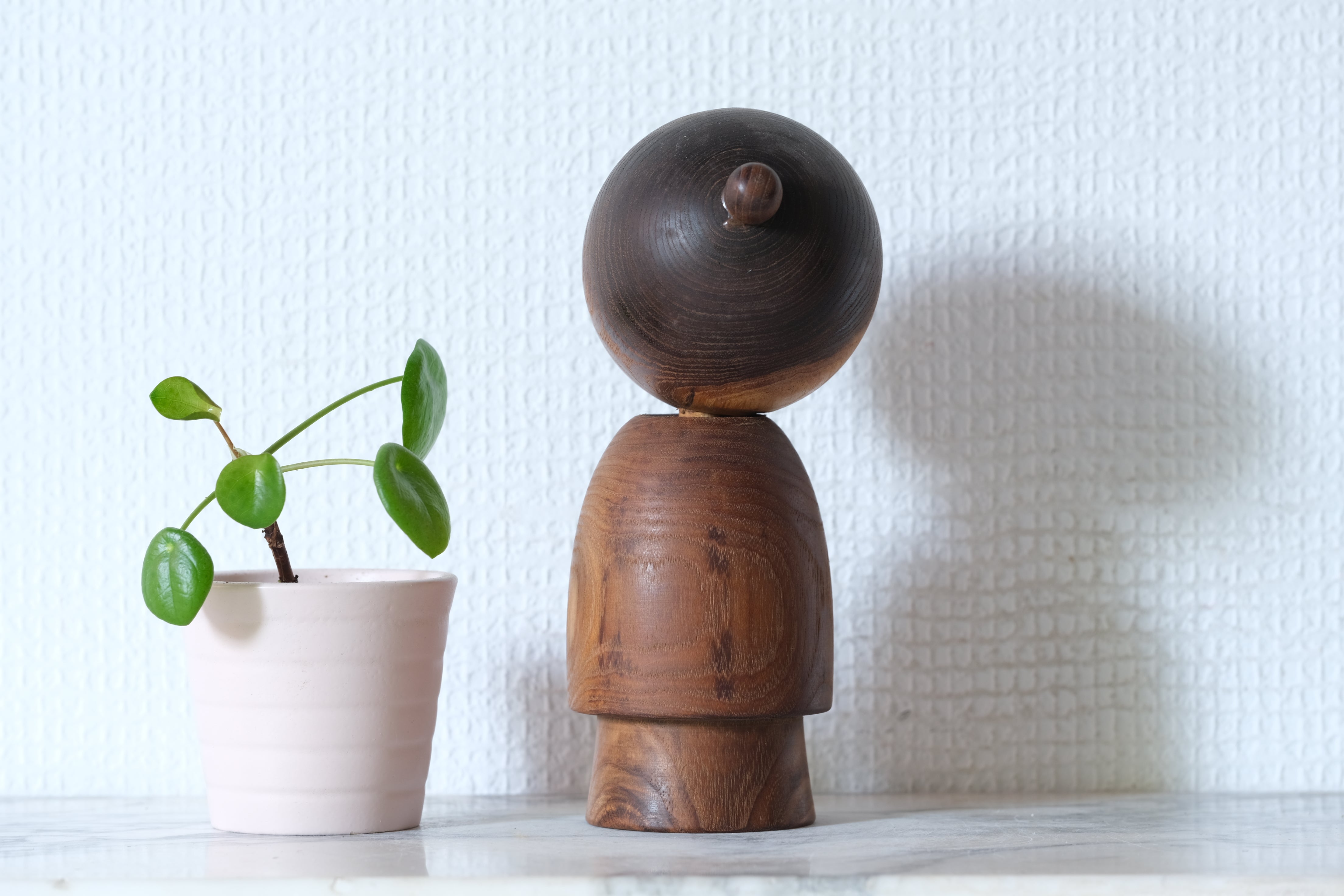 Rare Vintage Sosaku Kokeshi by Hideo Ishihara (1925-1999) | 16,5 cm