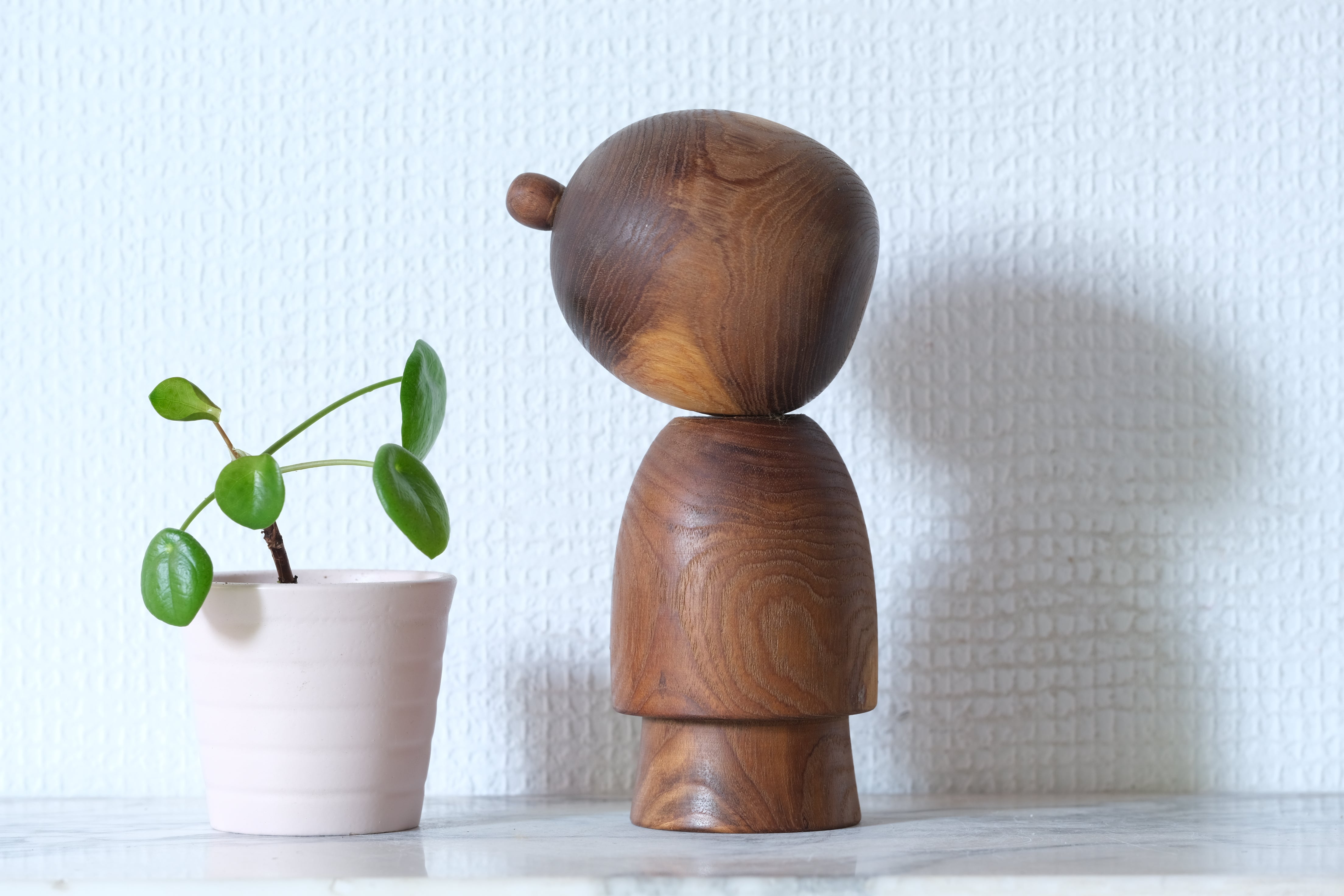 Rare Vintage Sosaku Kokeshi by Hideo Ishihara (1925-1999) | 16,5 cm