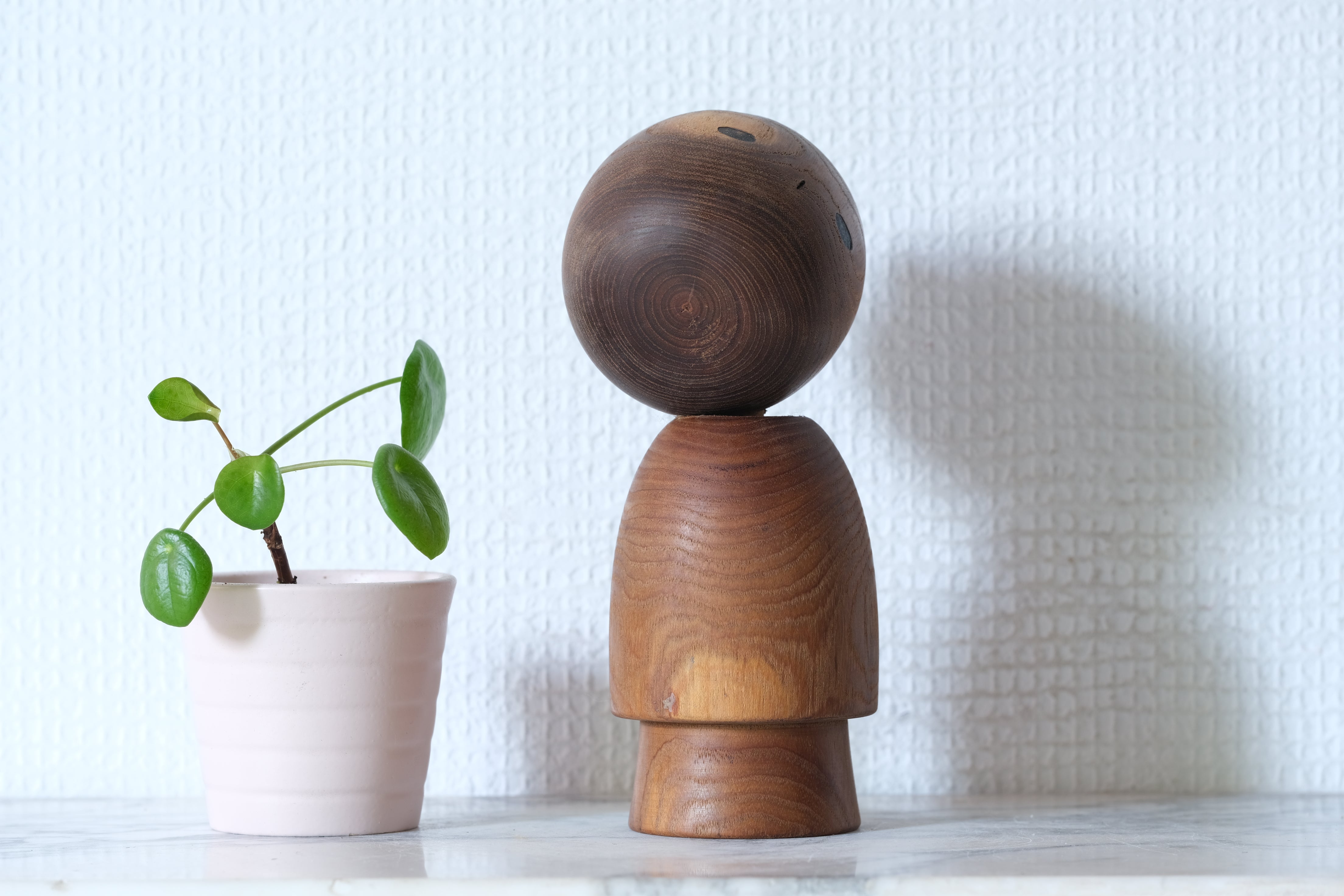 Rare Vintage Sosaku Kokeshi by Hideo Ishihara (1925-1999) | 16,5 cm