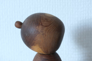 Rare Vintage Sosaku Kokeshi by Hideo Ishihara (1925-1999) | 16,5 cm