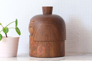 Exclusive Vintage Creative Kokeshi by Takanashi Hanpuushi | 15 cm