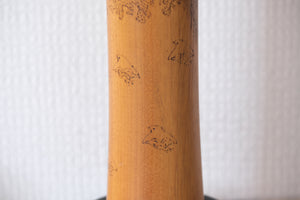 Exclusive Vintage Creative Kokeshi with Birds by Sansaku Sekiguchi 関口 三作 (1925-2018) | 40 cm