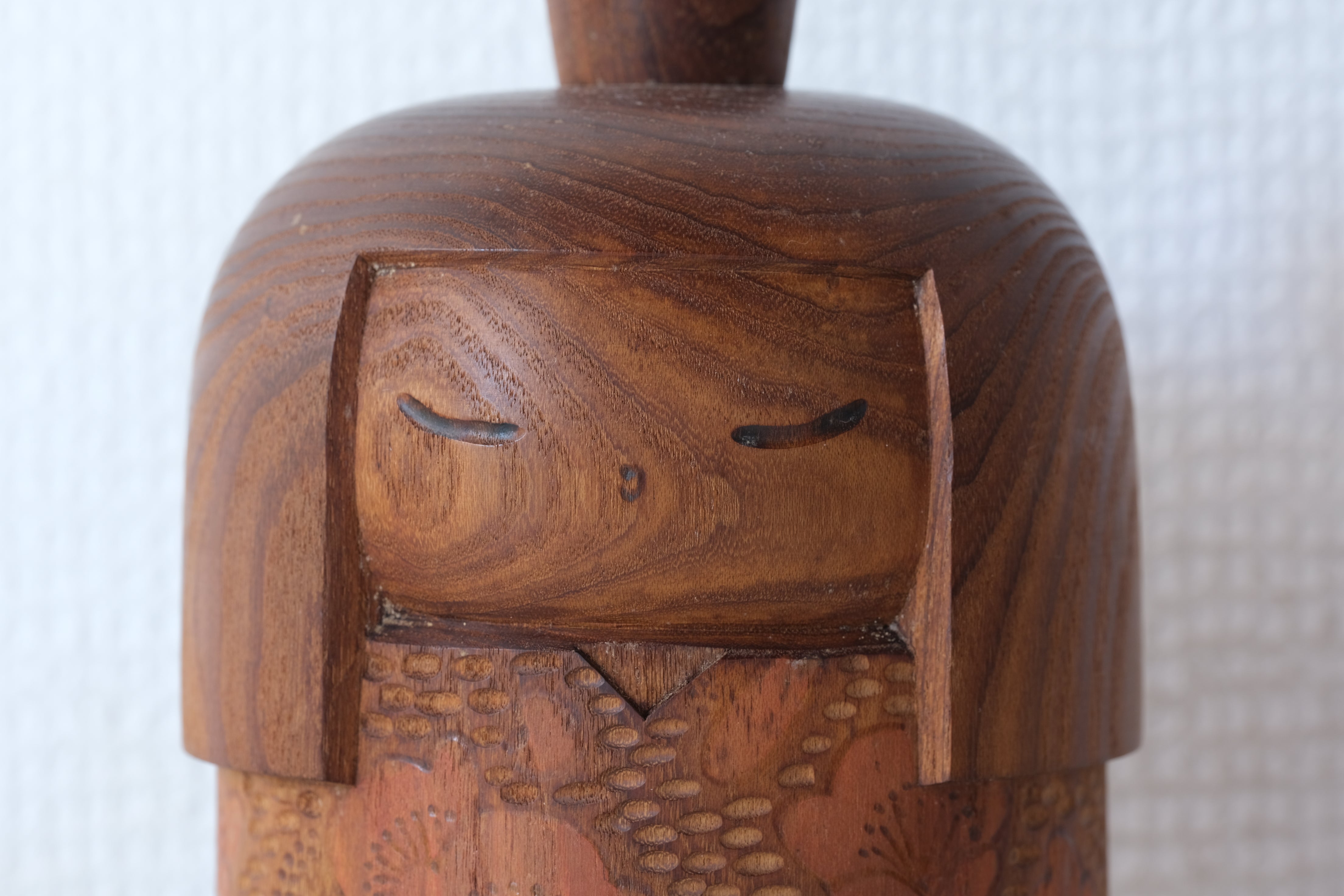 Exclusive Vintage Creative Kokeshi by Takanashi Hanpuushi | 15 cm