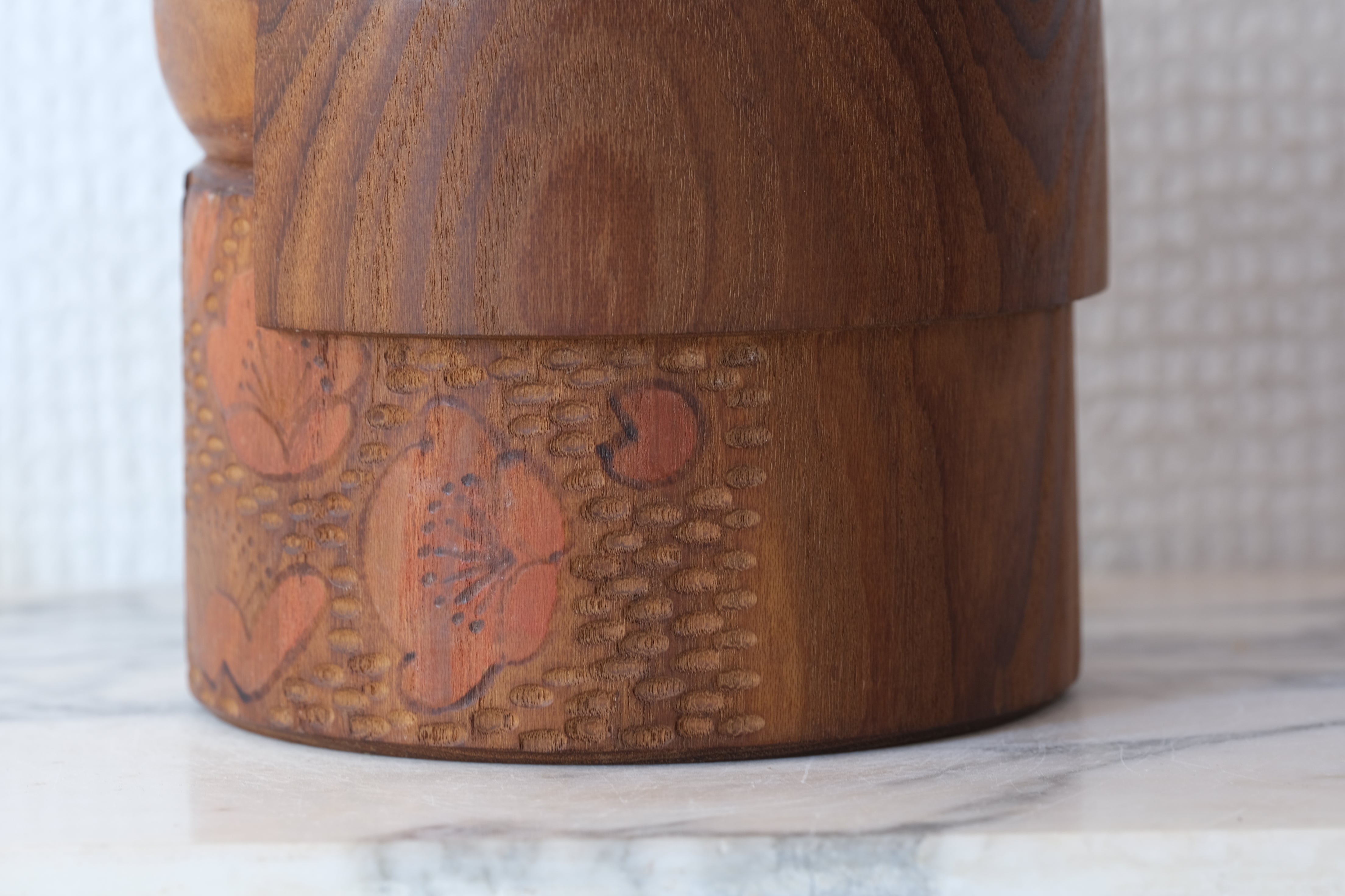 Exclusive Vintage Creative Kokeshi by Takanashi Hanpuushi | 15 cm