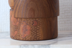 Exclusive Vintage Creative Kokeshi by Takanashi Hanpuushi | 15 cm