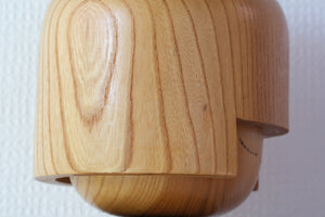 Rare Vintage Kokeshi By Kazuo Takamizawa 高見沢一夫 (1927-) | Dated: 1979 | 29 cm