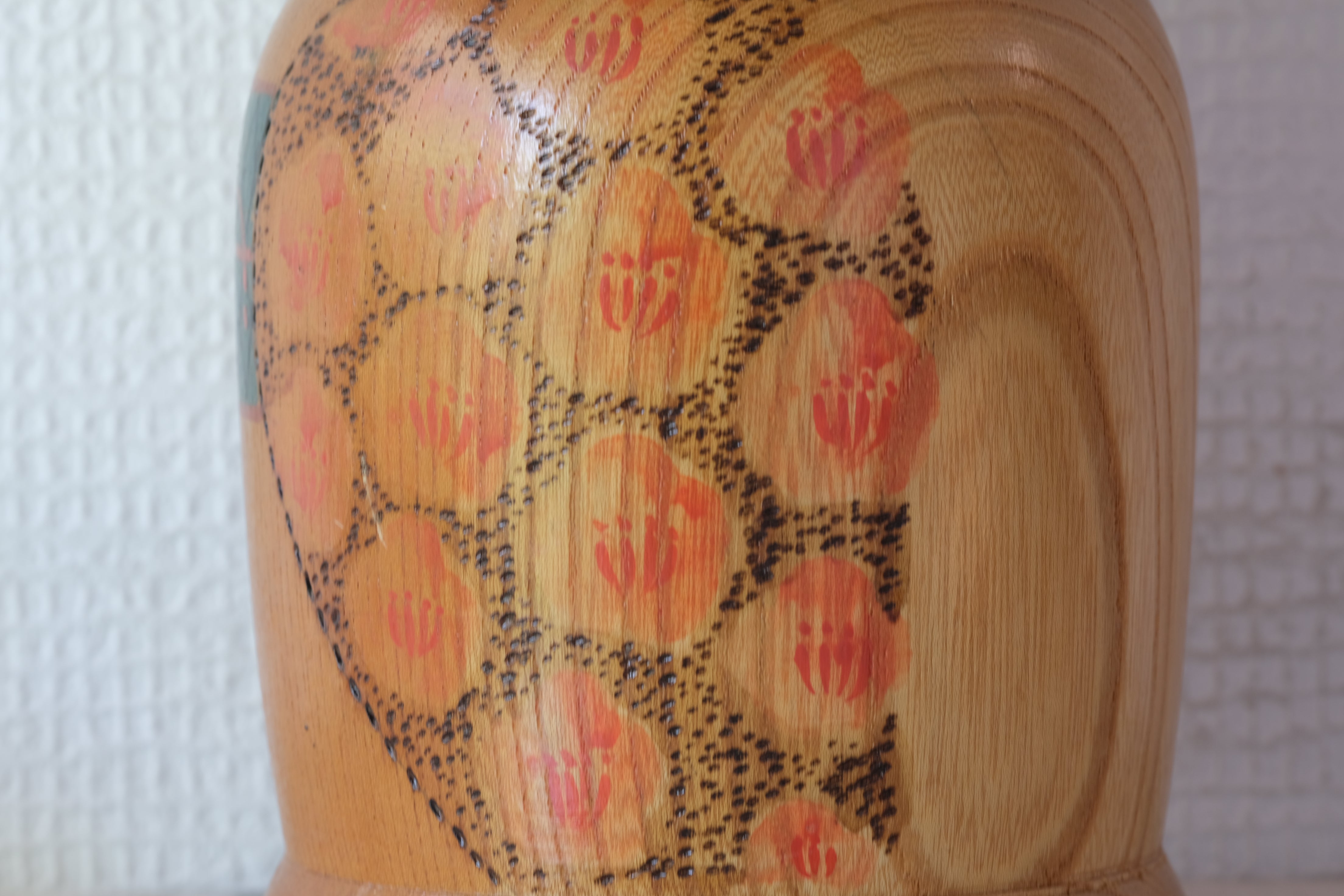 Rare Vintage Kokeshi By Kazuo Takamizawa 高見沢一夫 (1927-) | Dated: 1979 | 29 cm