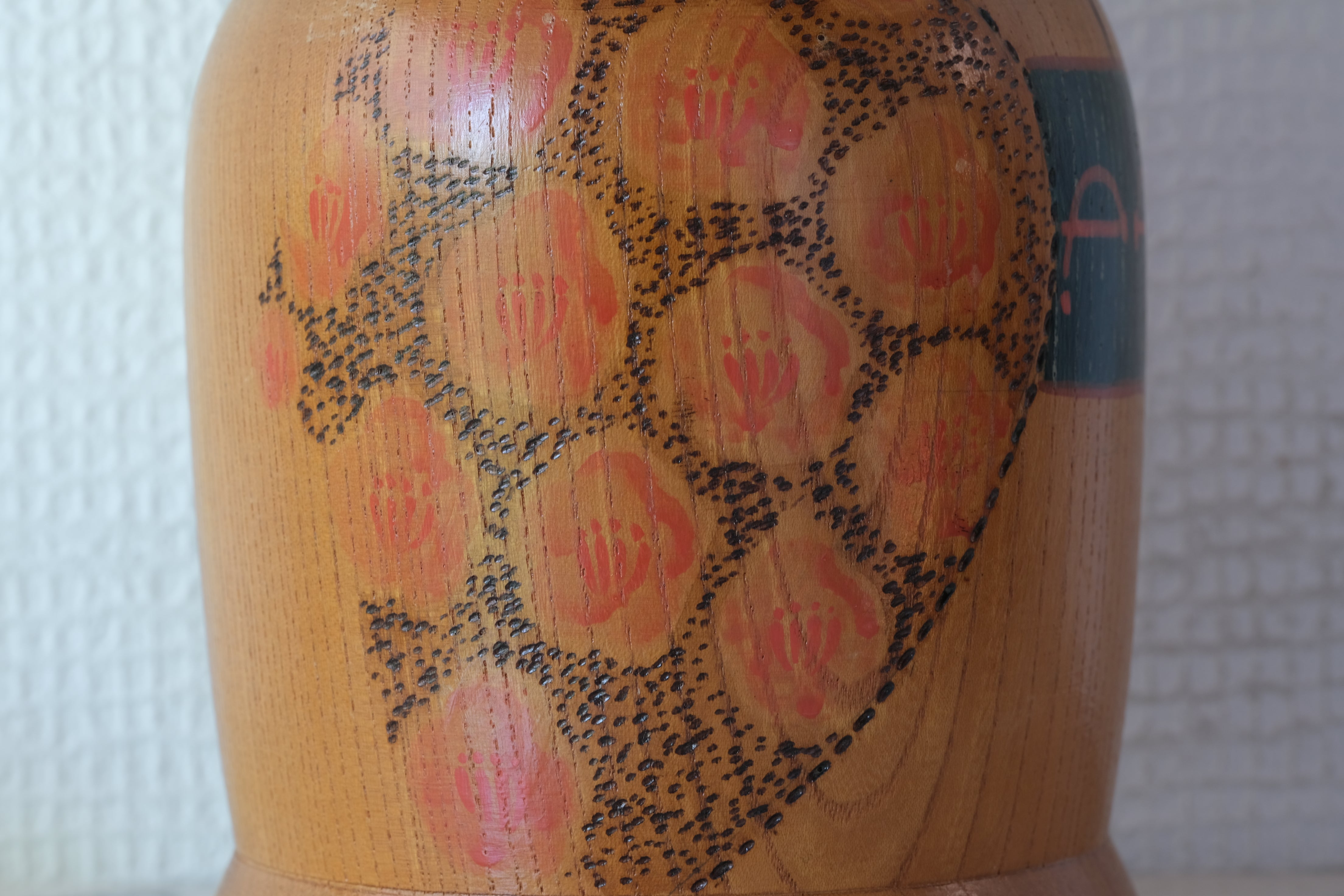 Rare Vintage Kokeshi By Kazuo Takamizawa 高見沢一夫 (1927-) | Dated: 1979 | 29 cm