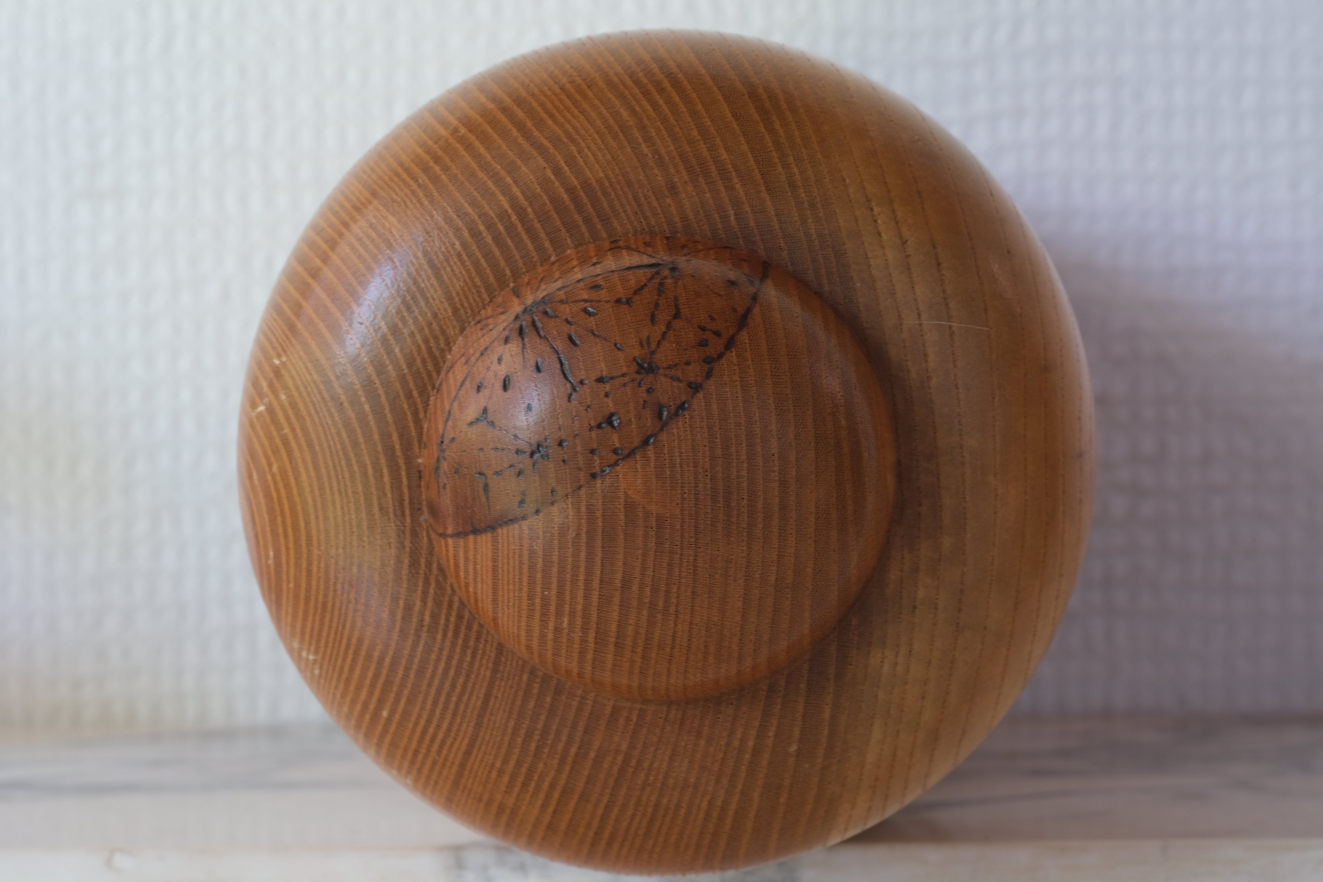 Rare Vintage Kokeshi By Kazuo Takamizawa 高見沢一夫 (1927-) | Dated: 1979 | 29 cm