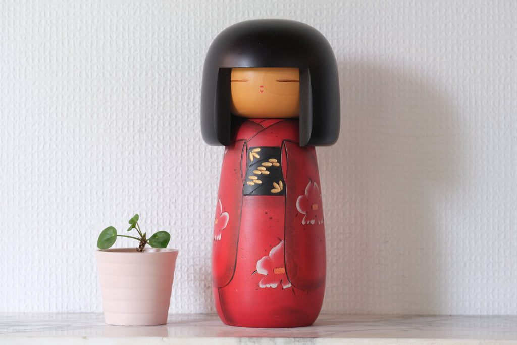 Gumma Kokeshi by Masae Fujikawa (1942-2015) | 24 cm