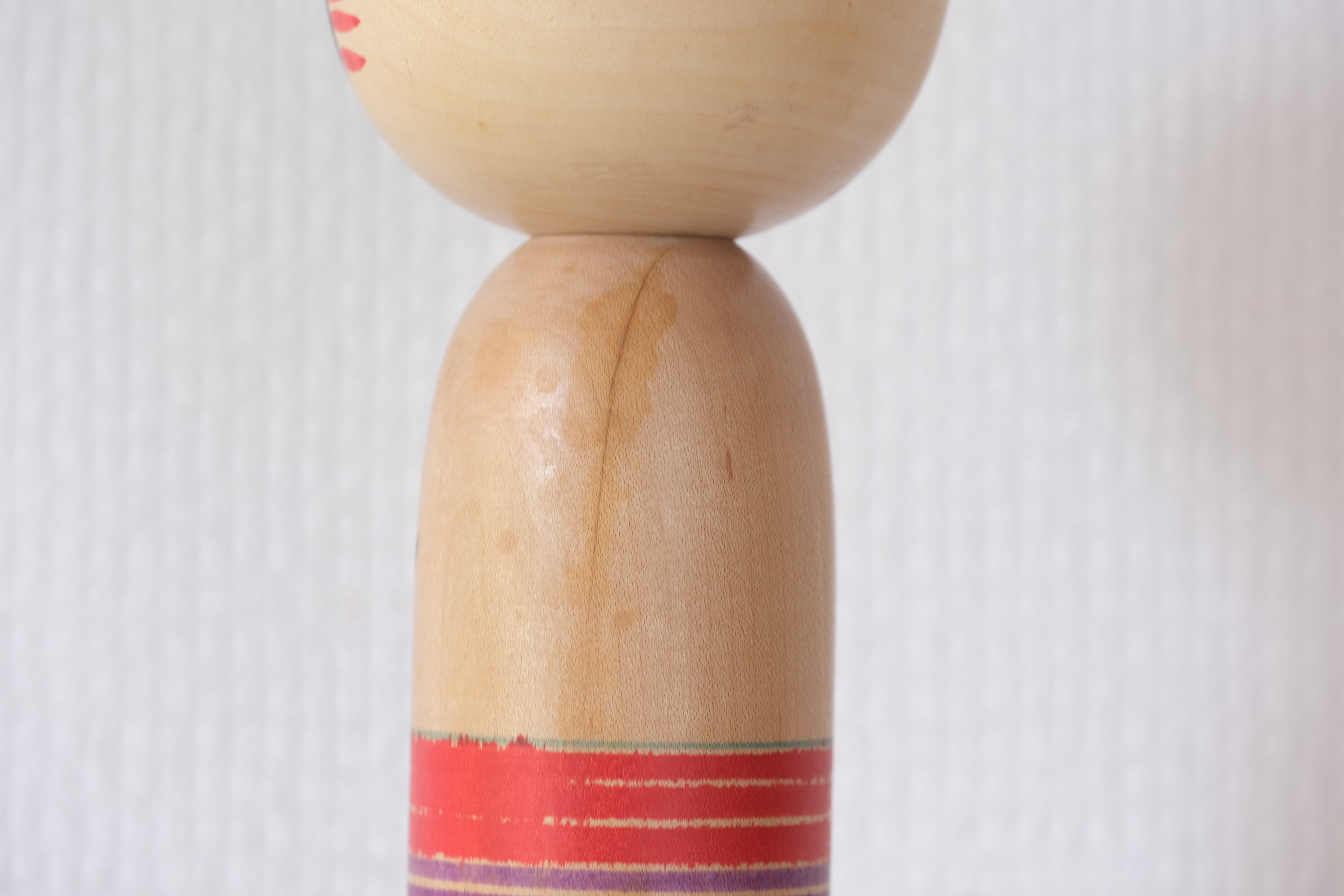 Traditional Yajirou Kokeshi by Ogura Katsushi 小倉勝志 (1947 -) | 24 cm