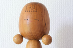 Vintage Creative Kokeshi by Isamu Yamakawa | Ginko Leaves | 25 cm