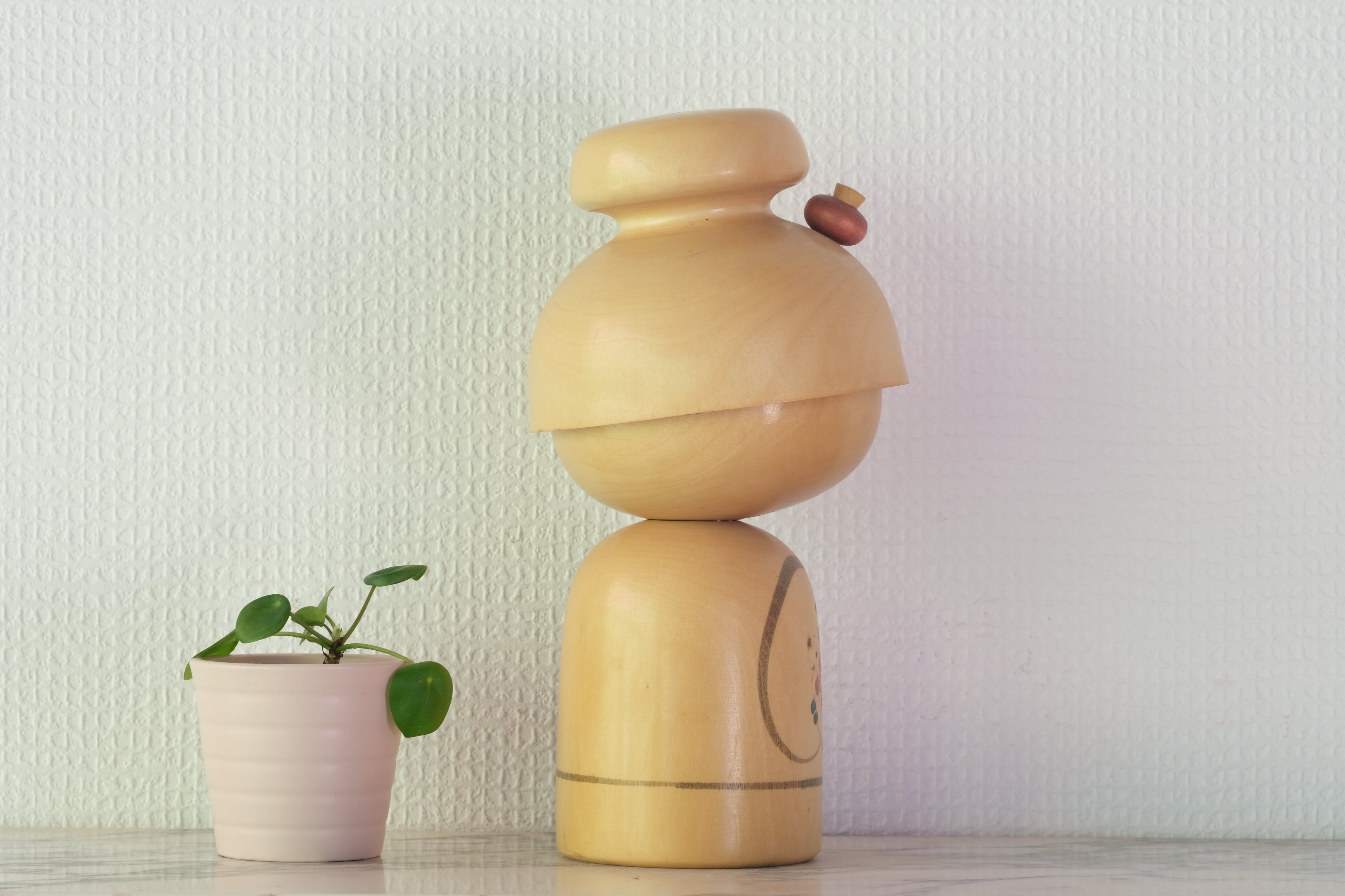 Exclusive Vintage Creative Kokeshi by Chiyomatsu Kano 狩野千代松 (1935-) | 22,5 cm