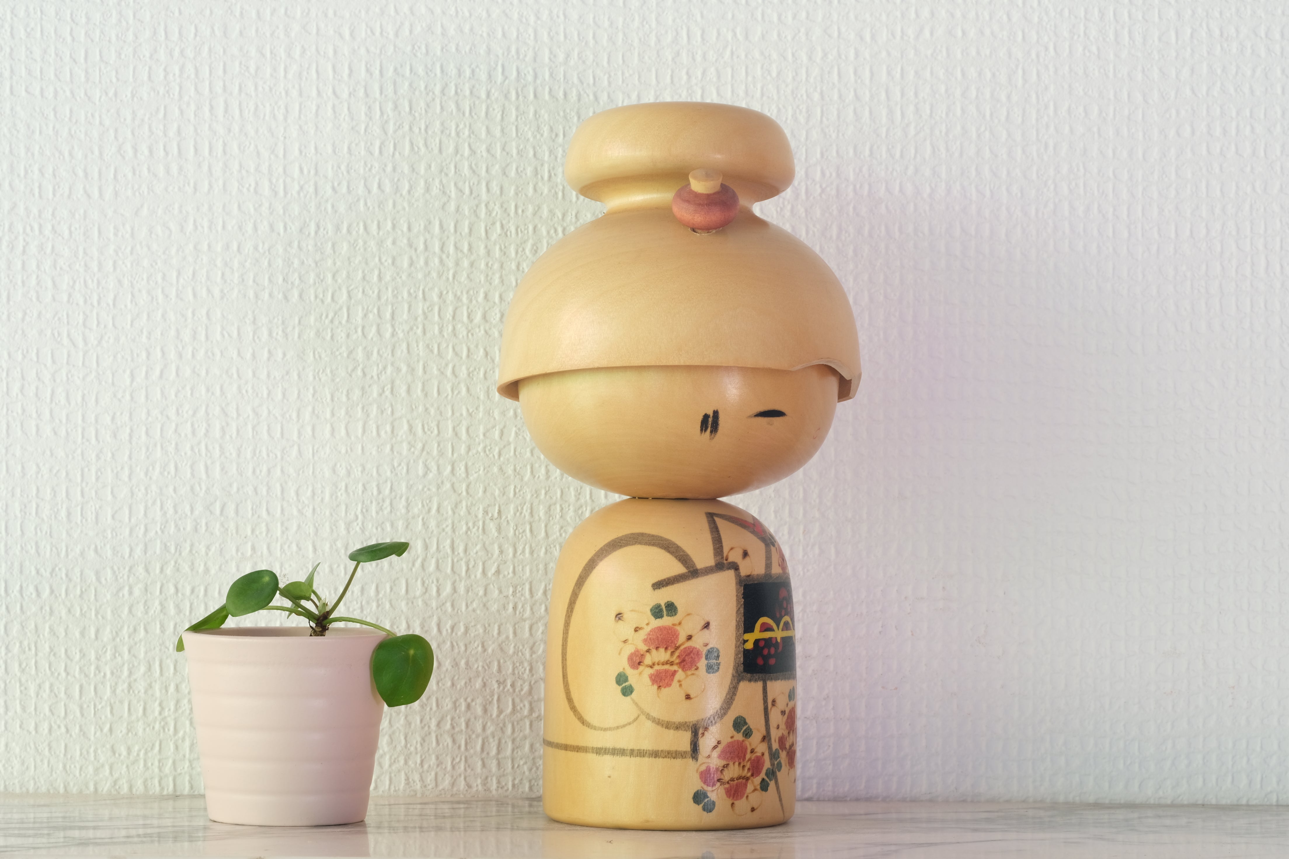 Exclusive Vintage Creative Kokeshi by Chiyomatsu Kano 狩野千代松 (1935-) | 22,5 cm