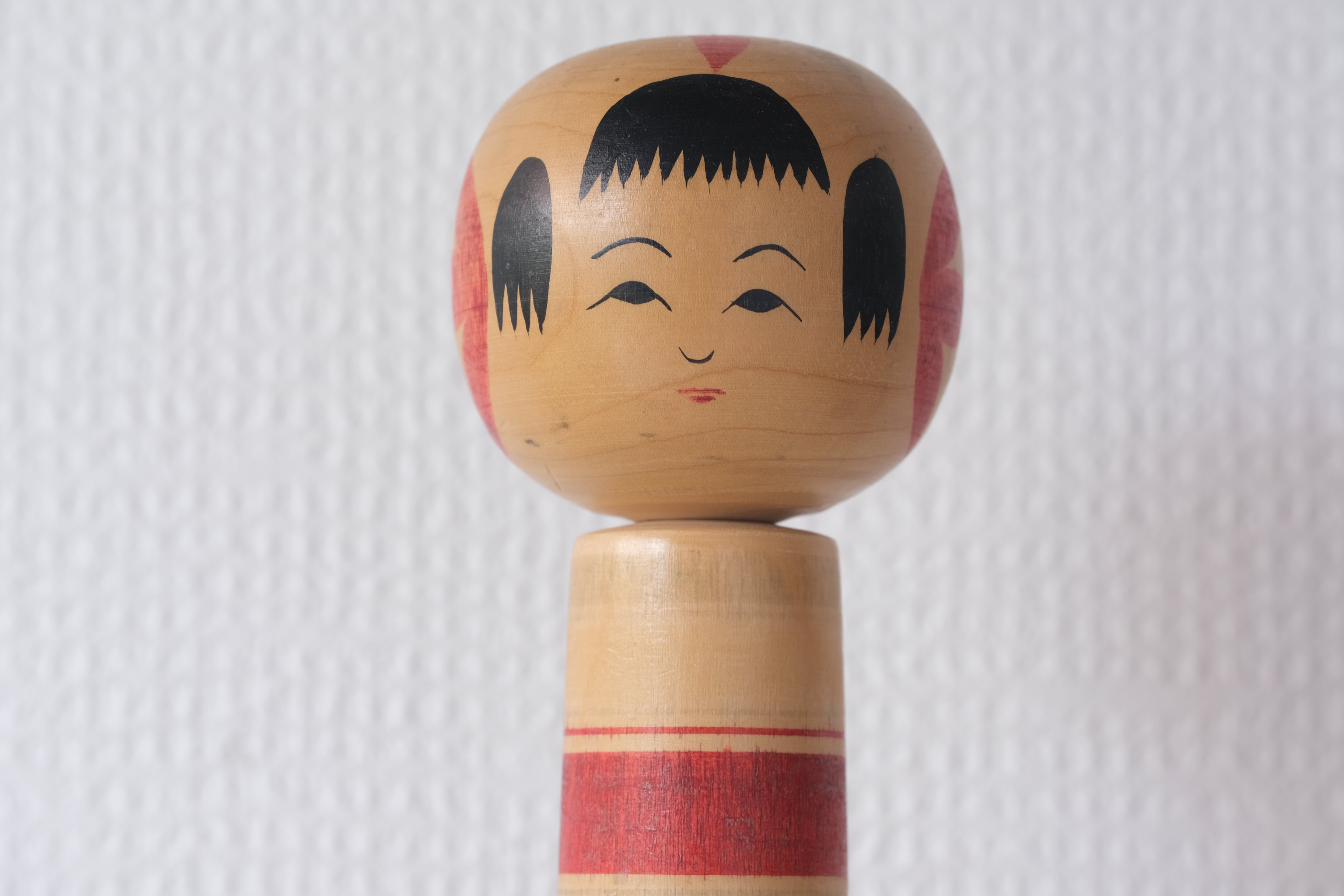 Vintage Nanbu Kokeshi by Kakuhei Sasaki 佐々木覚平 (1933-2007) | 24 cm