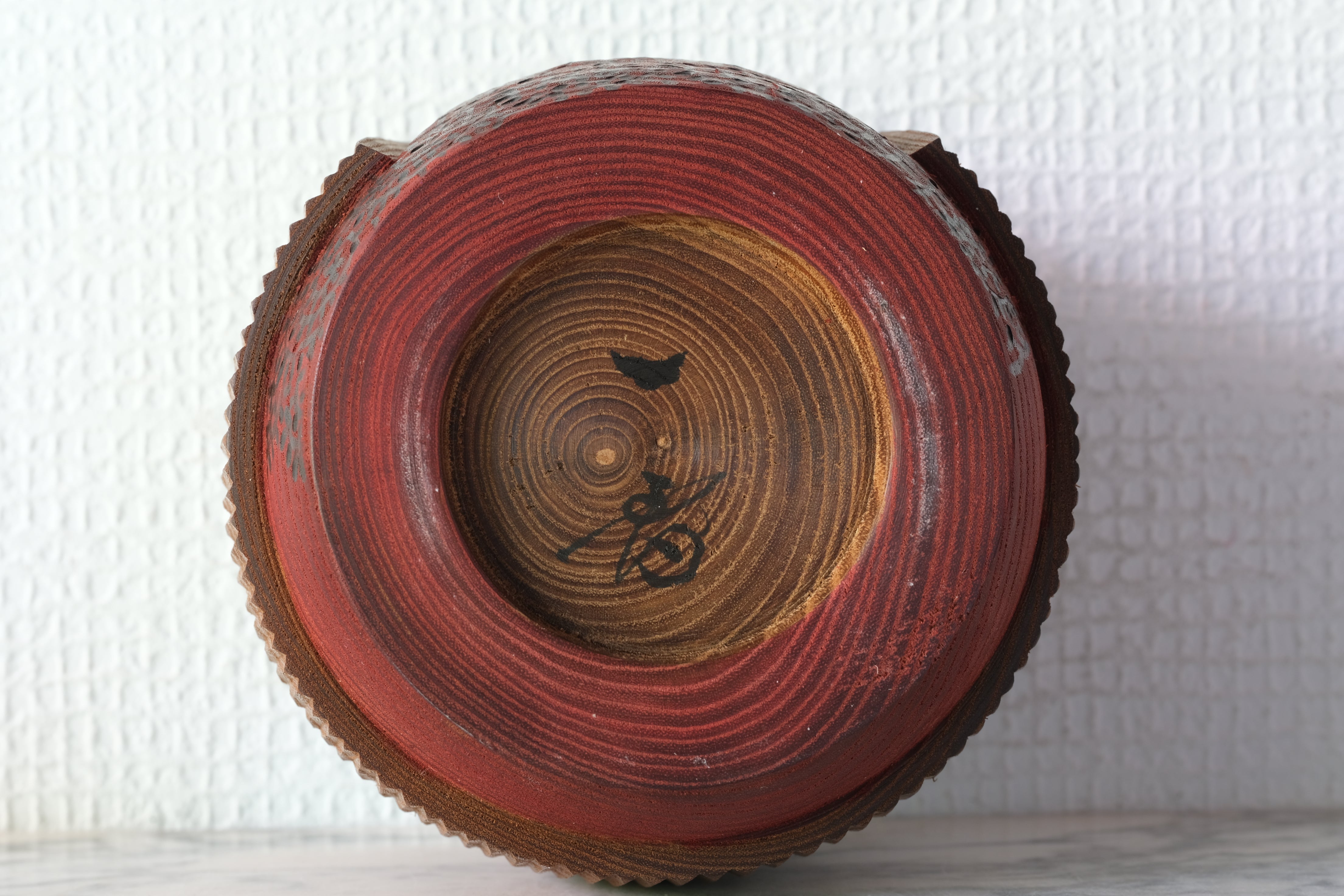 Exclusive Vintage Creative Kokeshi by Issetsu Kuribayashi 栗林一雪 (1924-2011) | Titled: 童子 - Warashi - Child | With Original Box | 13 cm