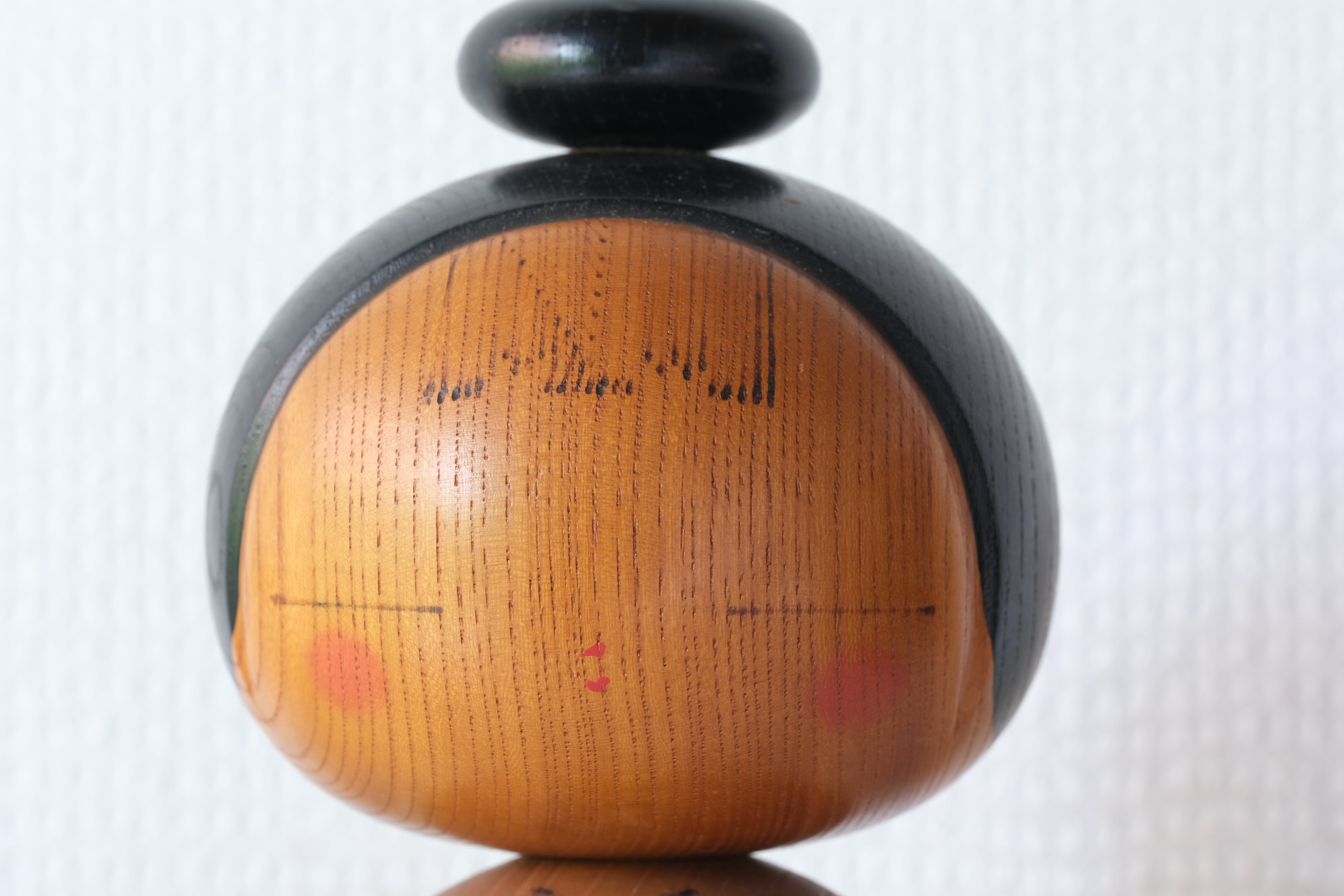 Exclusive Vintage Creative Kokeshi by Chiyomatsu Kano 狩野千代松 (1935-) | Titled: 華美 - Gorgeousness | 18 cm
